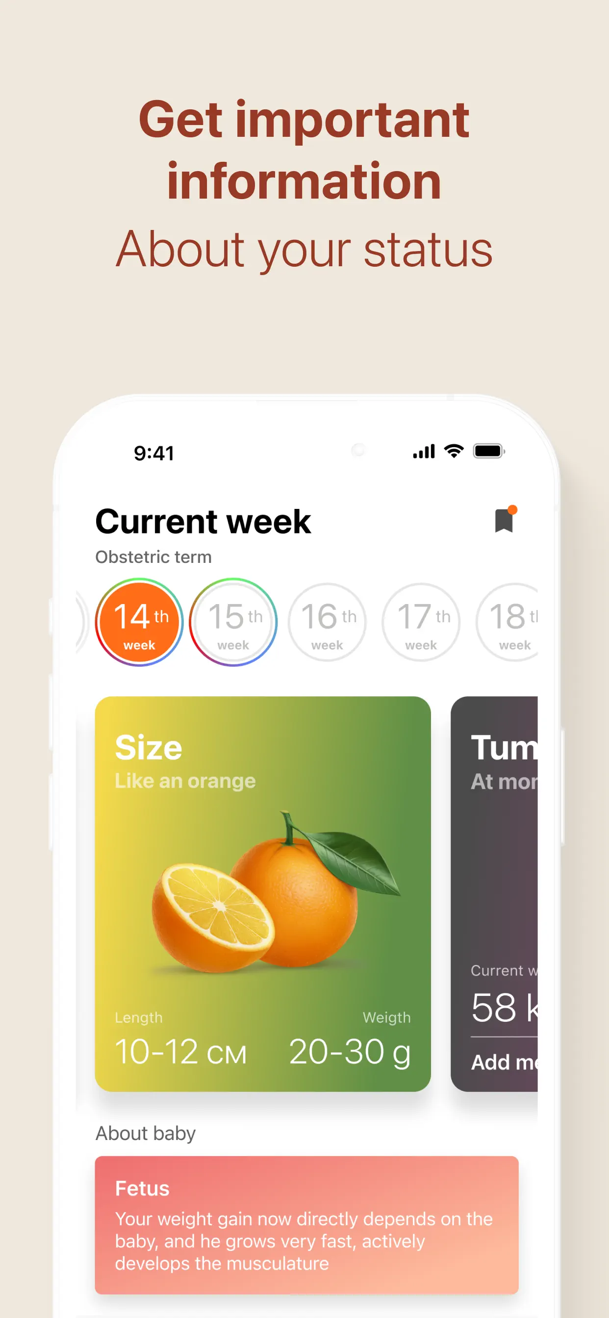 Pregnancy Tracker・App by Moms App Store screenshot 2