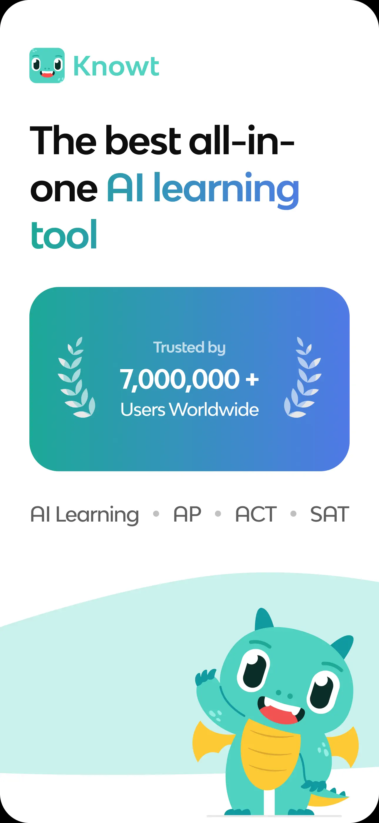 Knowt: AI Flashcards & Notes App Store screenshot 1