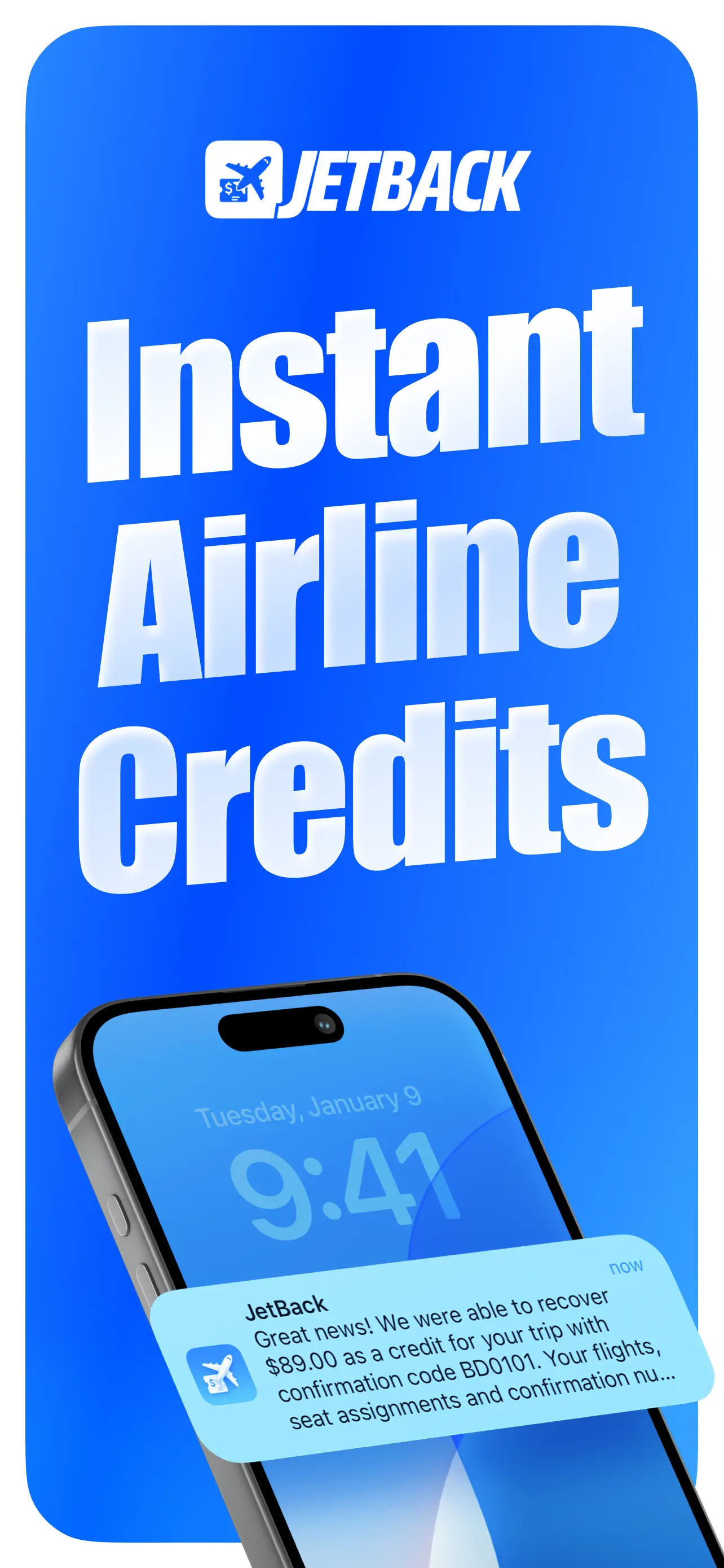 JetBack – Flight Price Savings App Store screenshot 1