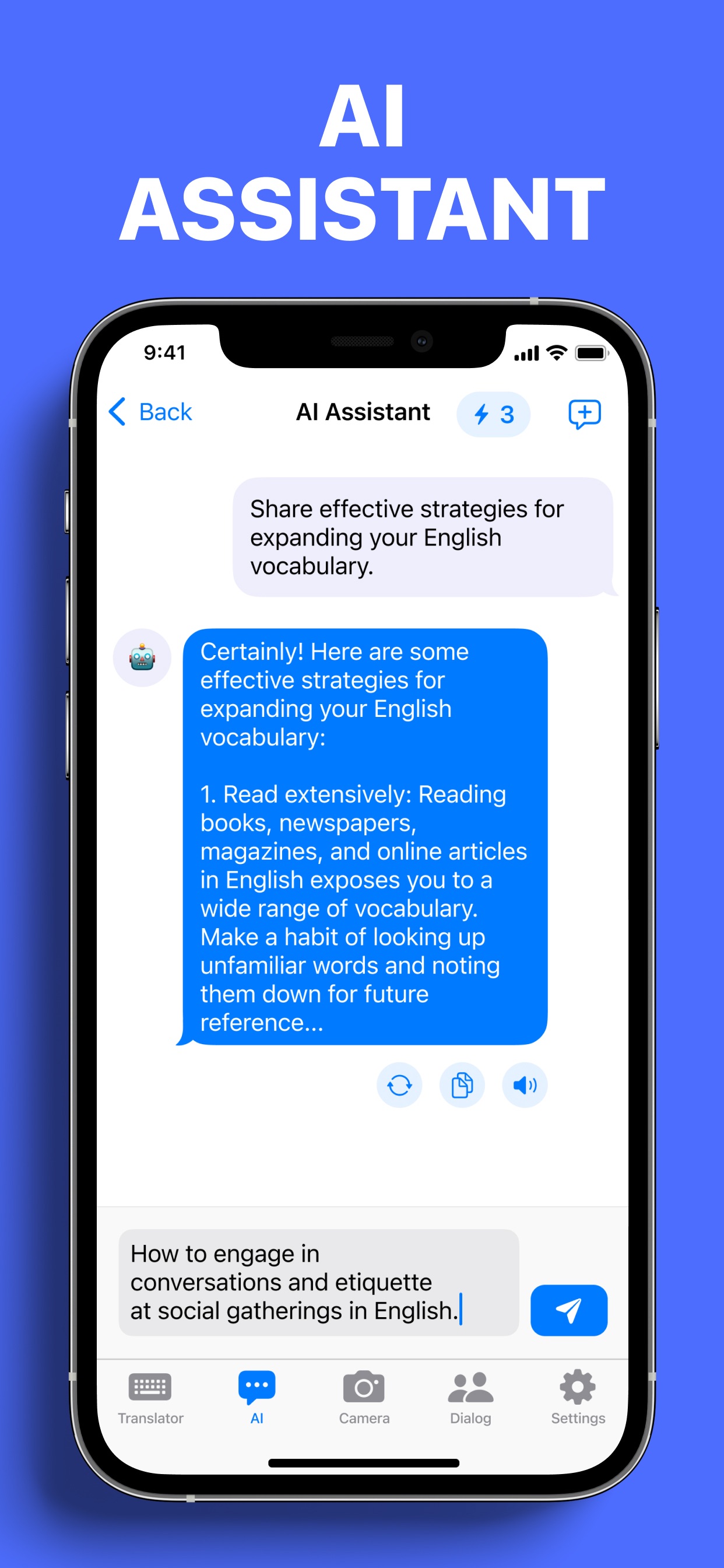 AI Photo Translator App Store screenshot 1