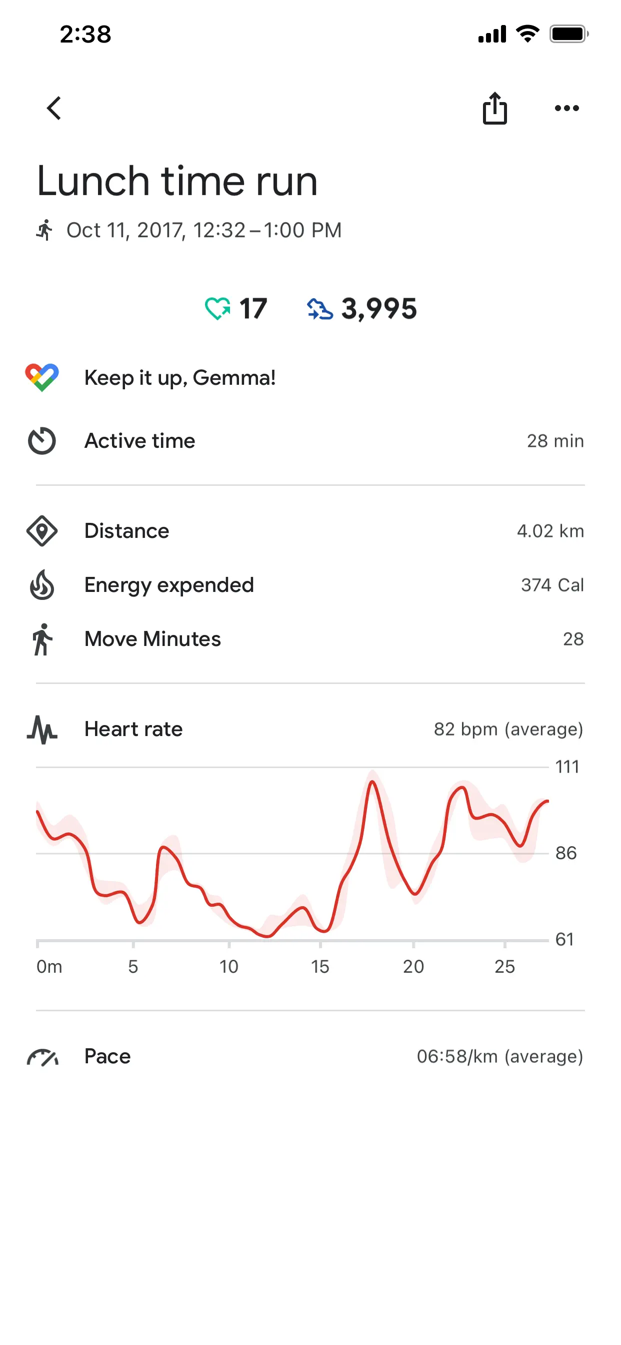 Google Fit: Activity Tracker App Store screenshot 4