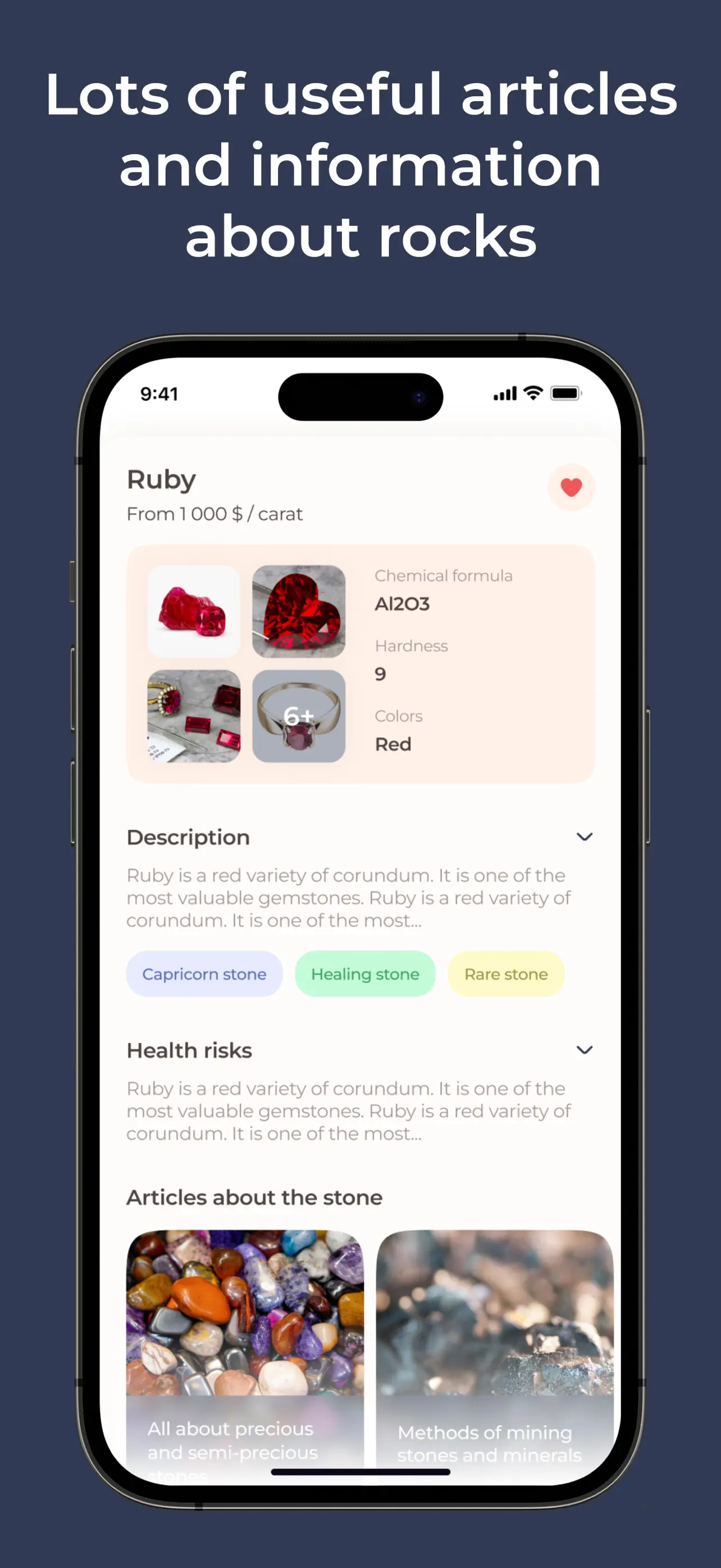 Stone Identifier: Rock Scanner App Store screenshot 4