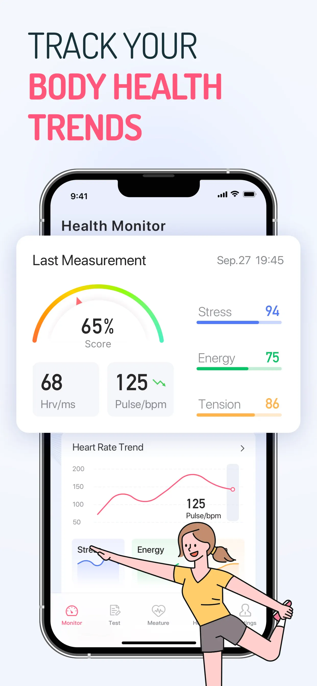 HeartFit - Heart Rate Monitor App Store screenshot 3
