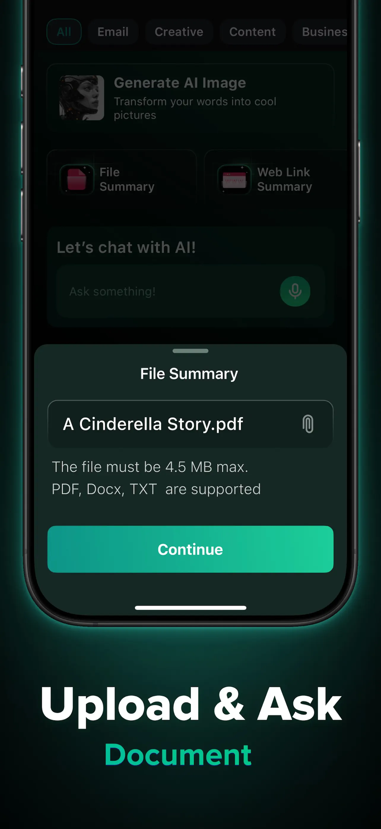 ChatPod - AI Chatbot Assistant App Store screenshot 4