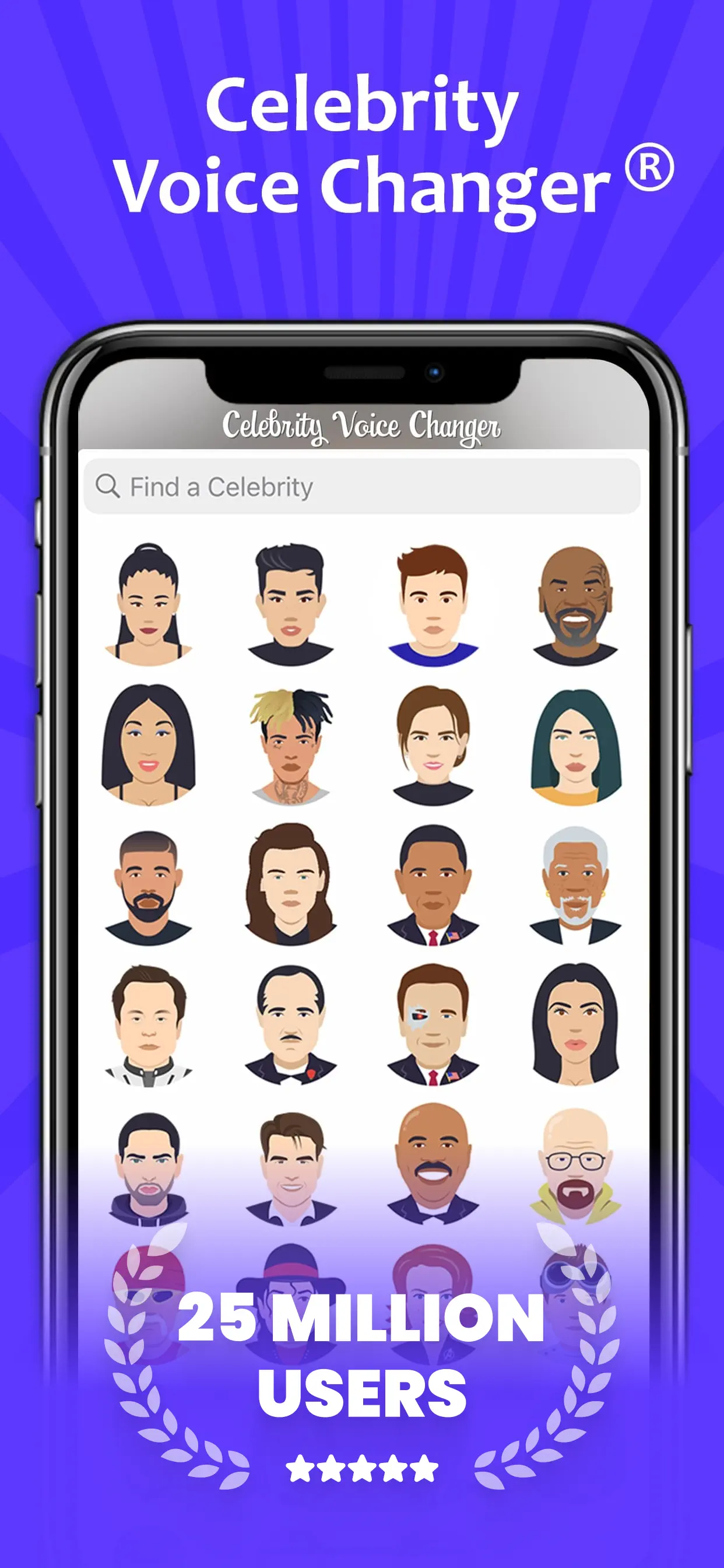 Celebrity Voice Changer Live App Store screenshot 4