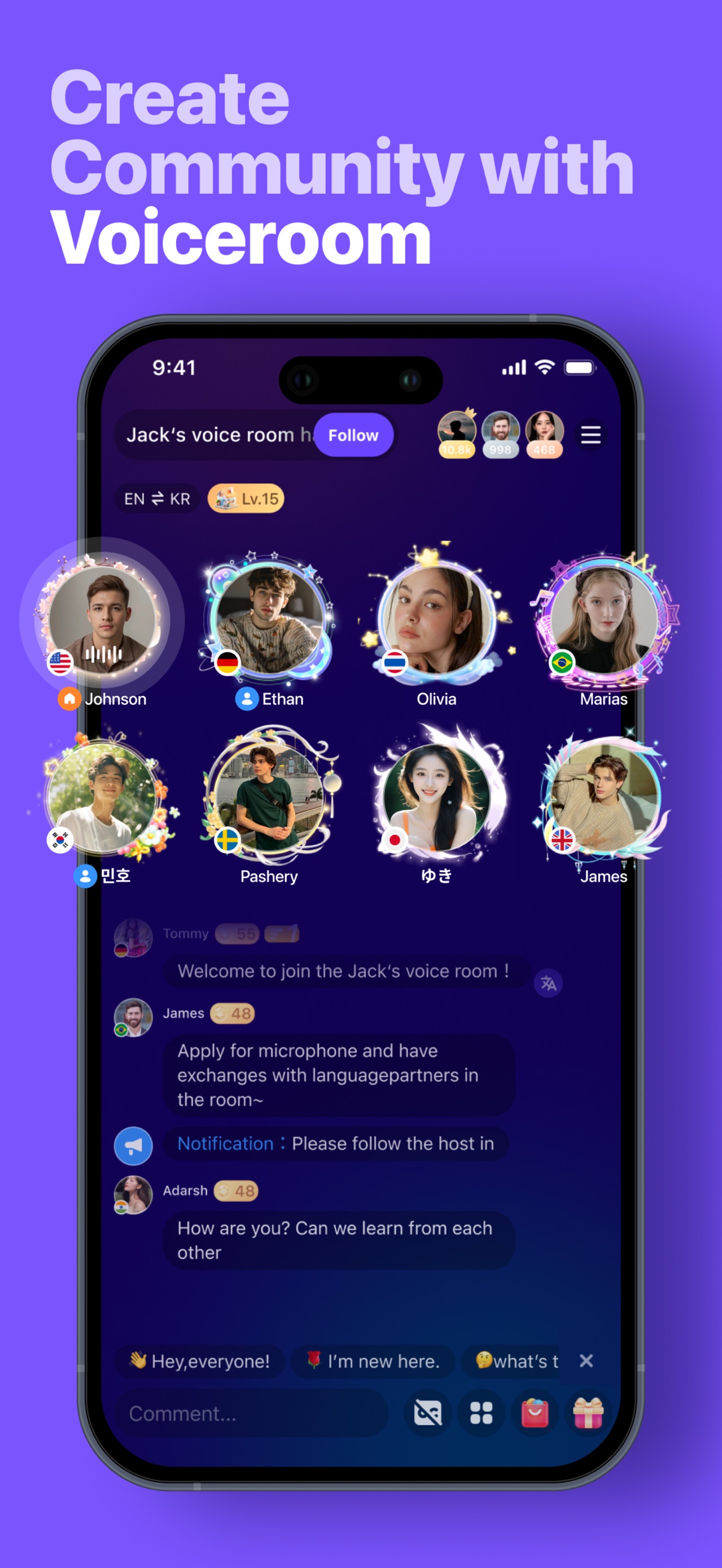 HelloTalk - Language Learning App Store screenshot 4