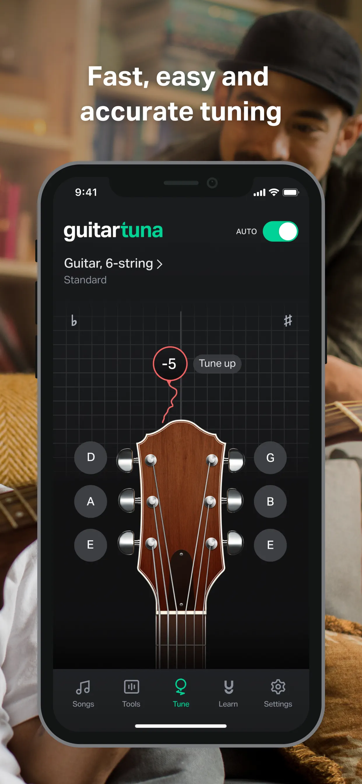 GuitarTuna: Tune & Play Guitar App Store screenshot 3