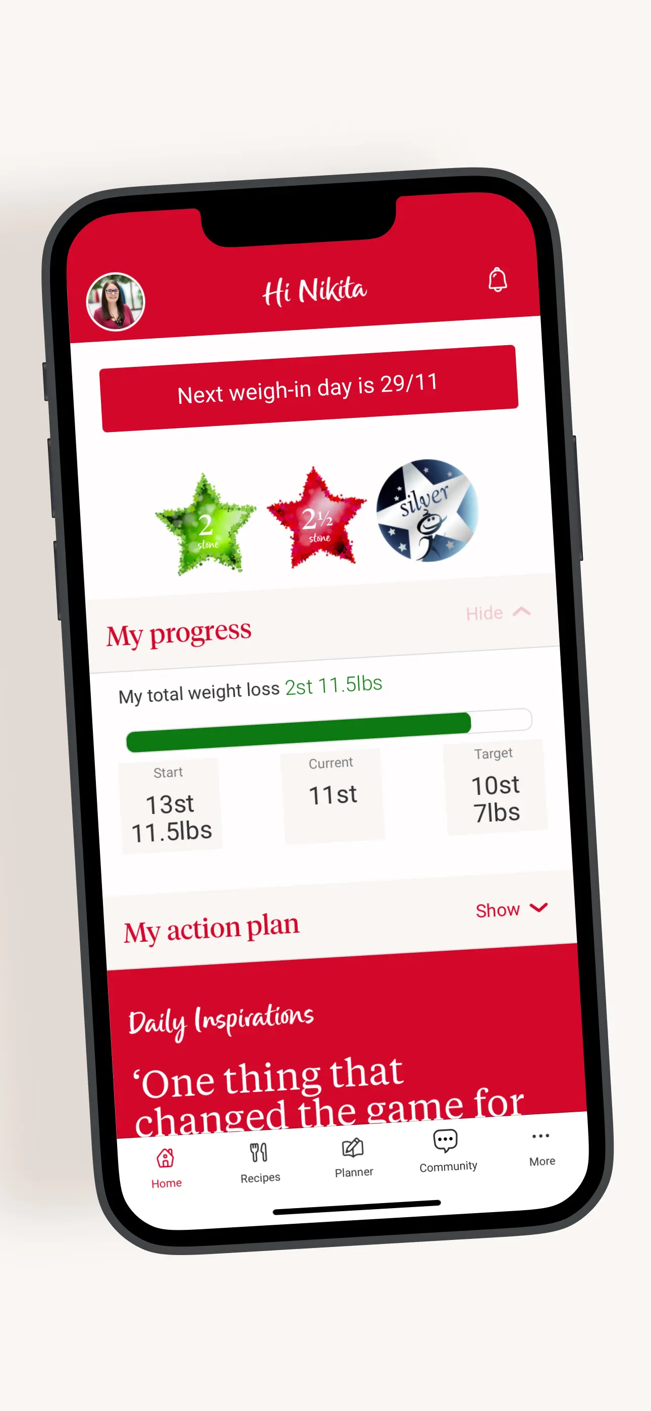Slimming World App Store screenshot 1