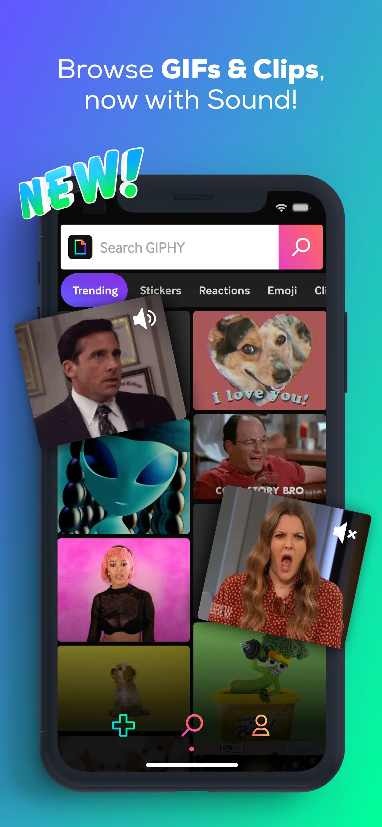 GIPHY: The GIF Search Engine App Store screenshot 1