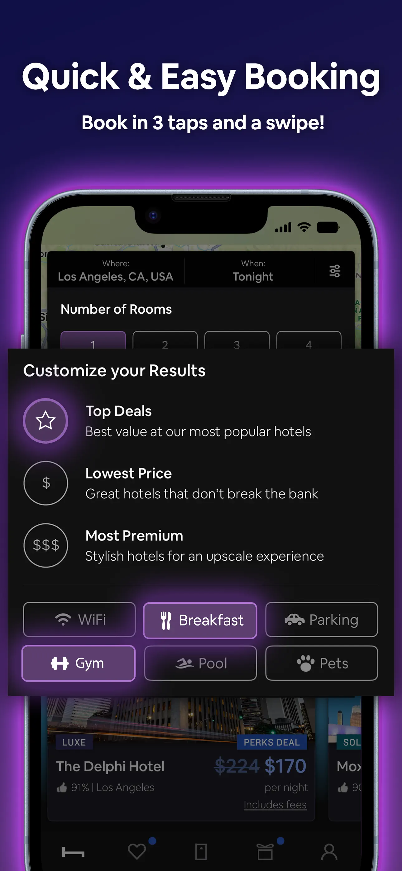HotelTonight: Hotel Booking App Store screenshot 4