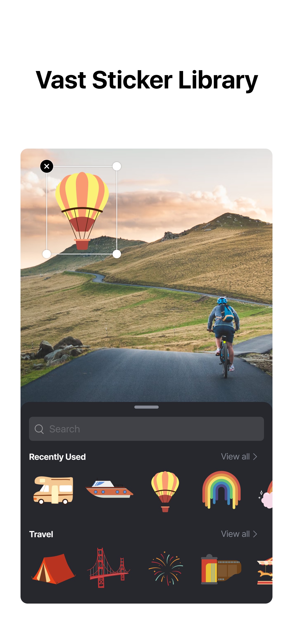 VN: Photo & Video Editor App Store screenshot 1