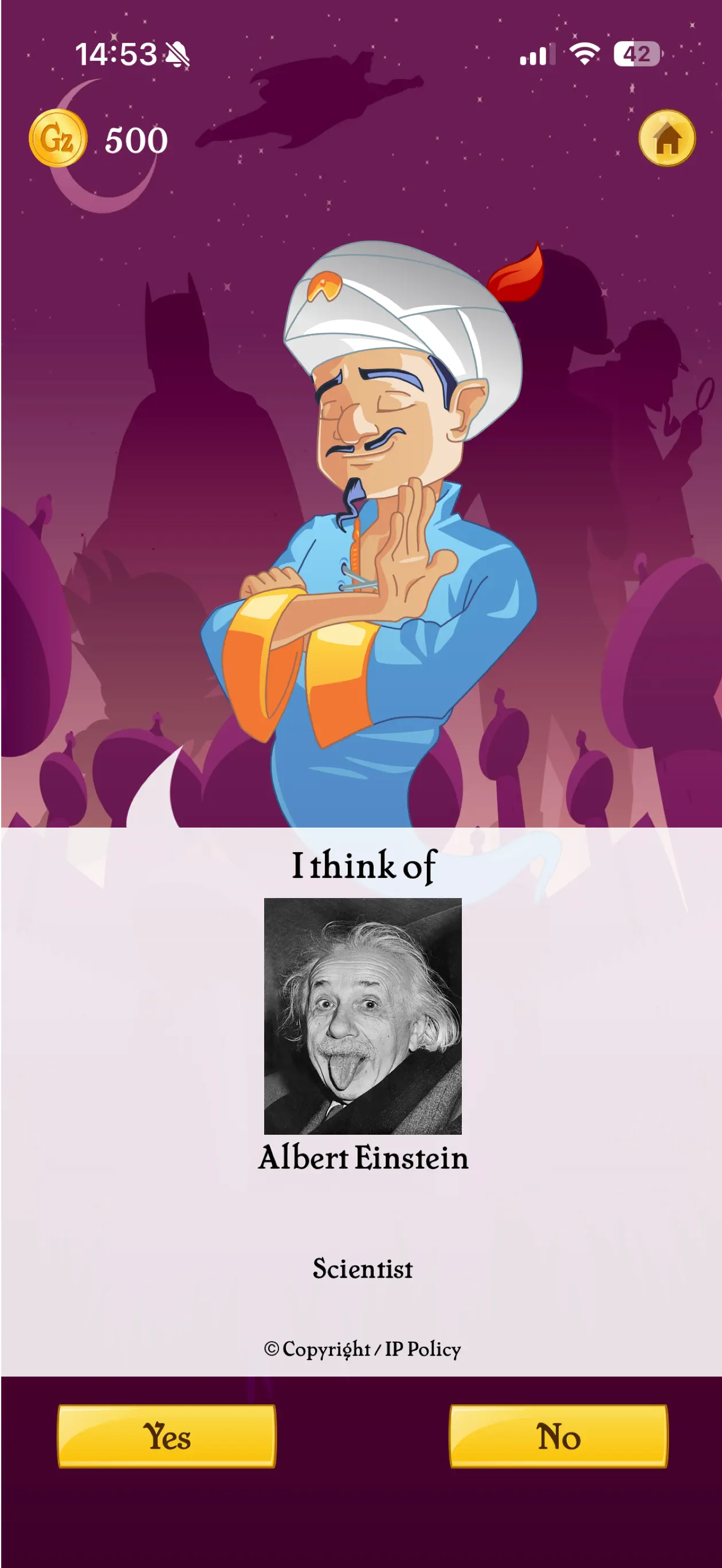 Akinator App Store screenshot 4
