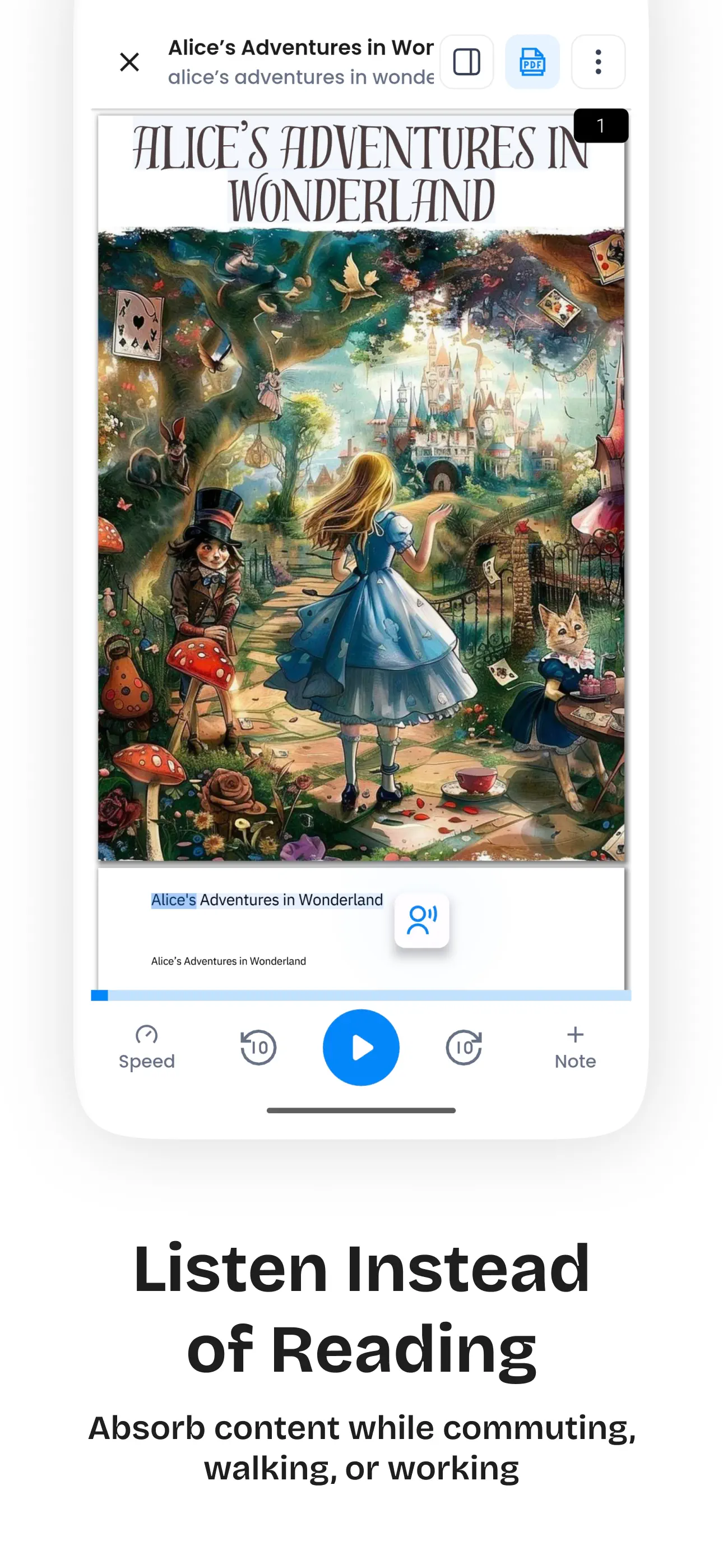 Listening: Text to Speech App Store screenshot 3