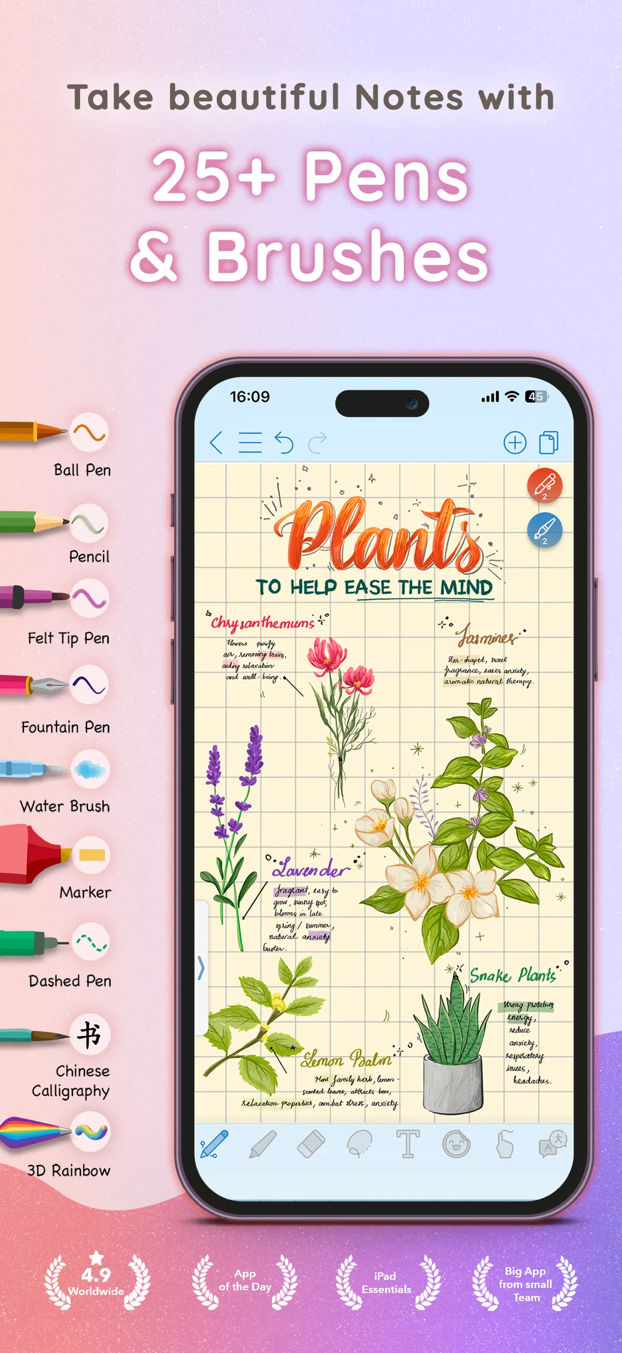CollaNote: Notes & PDF Markup App Store screenshot 1