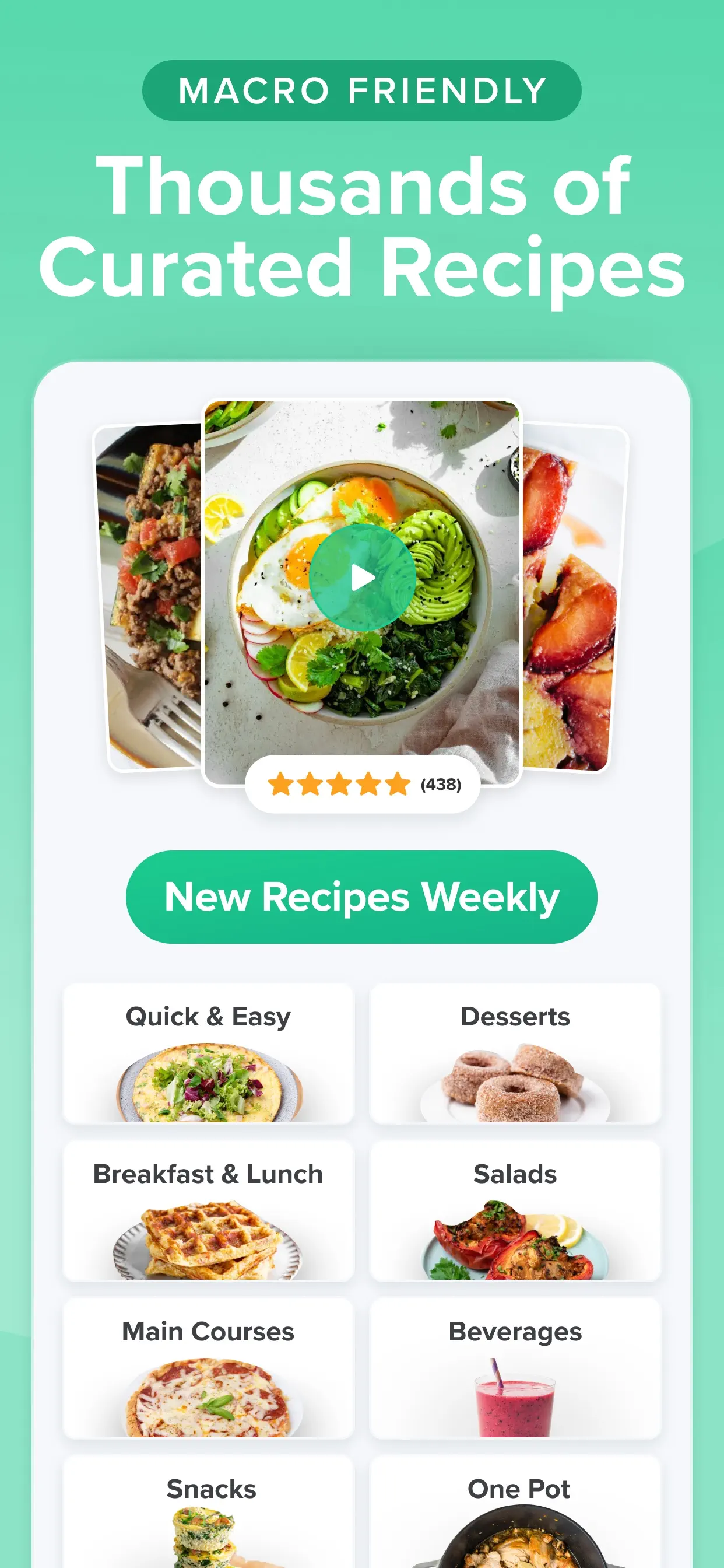 Carb Manager: Keto & Macro Log App Store screenshot 3