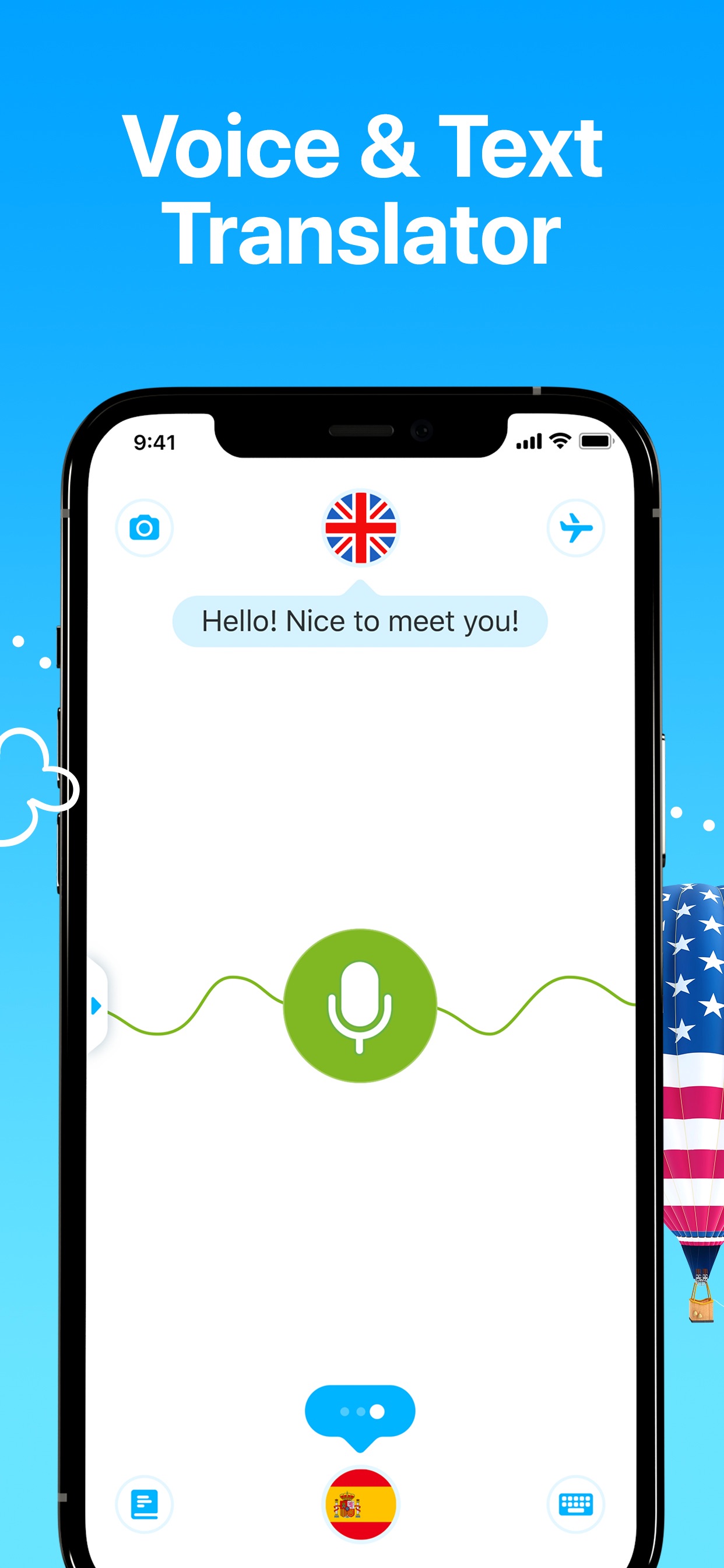 Dialog - Translate Speech App Store screenshot 1