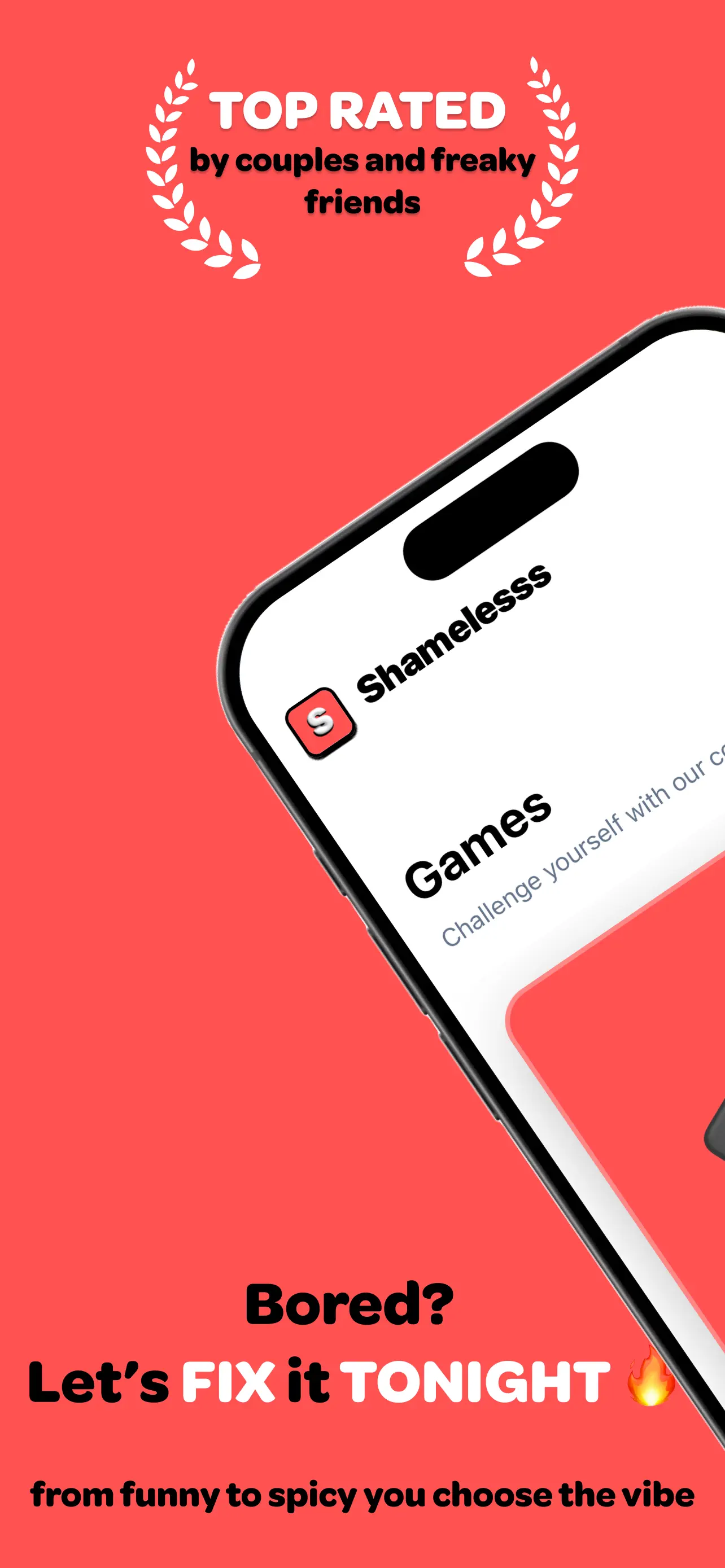 Shamelesss App Store screenshot 1