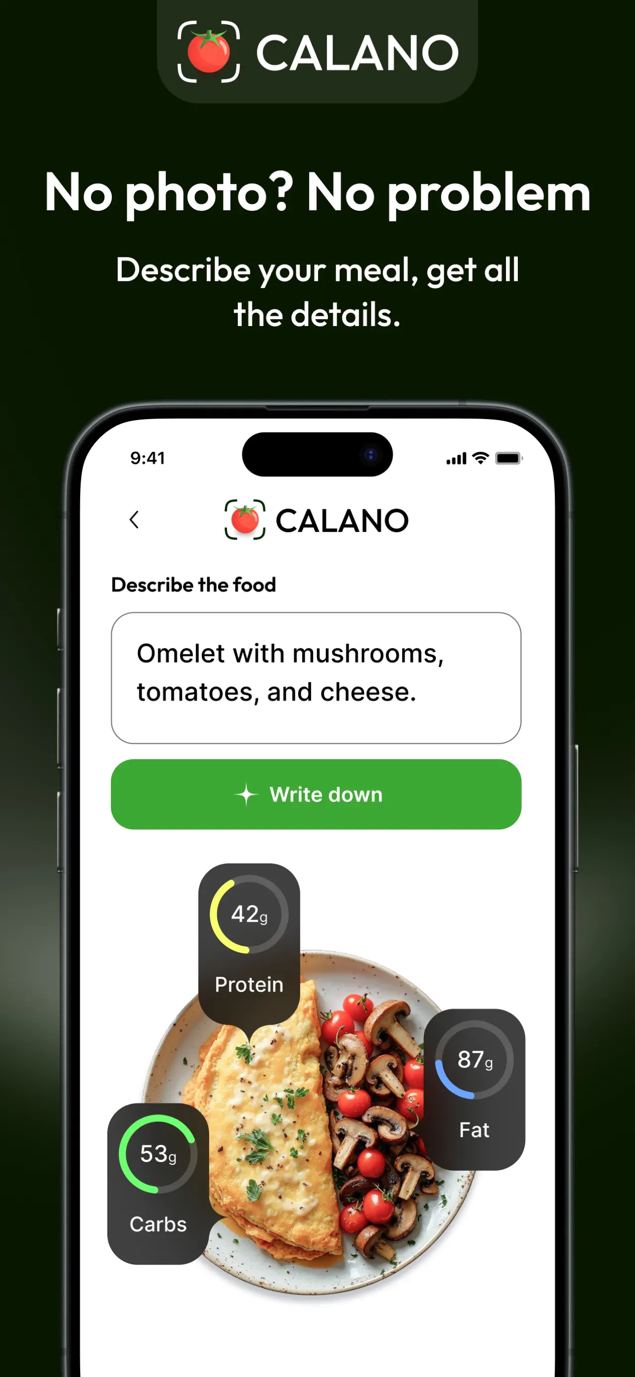 CALANO — Calorie Tracker App Store screenshot 3