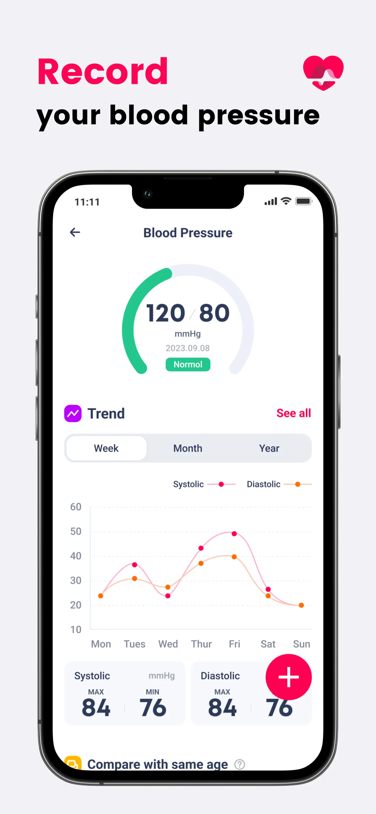 Heartly-Heart Health Recorder App Store screenshot 4