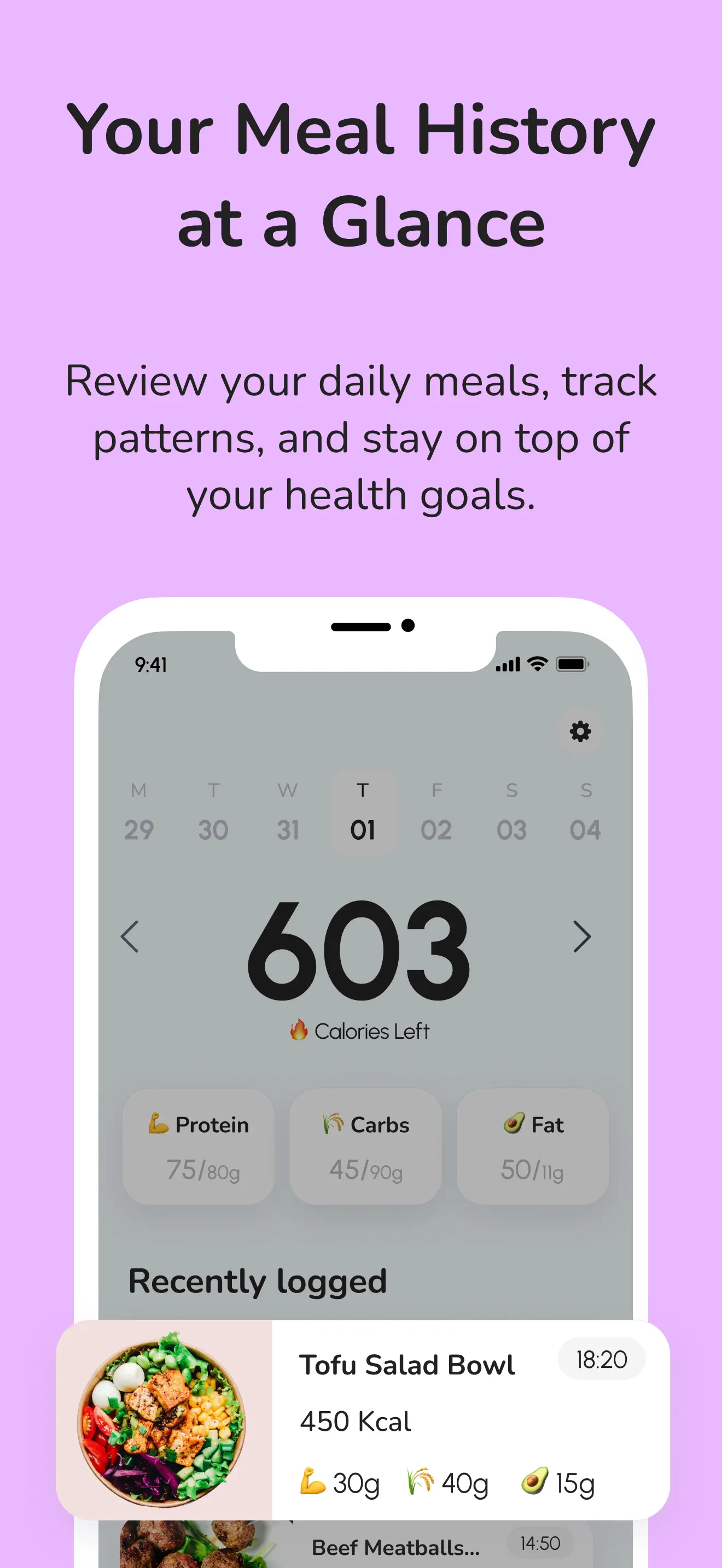 CalCountAI: Calorie Tracking App Store screenshot 4