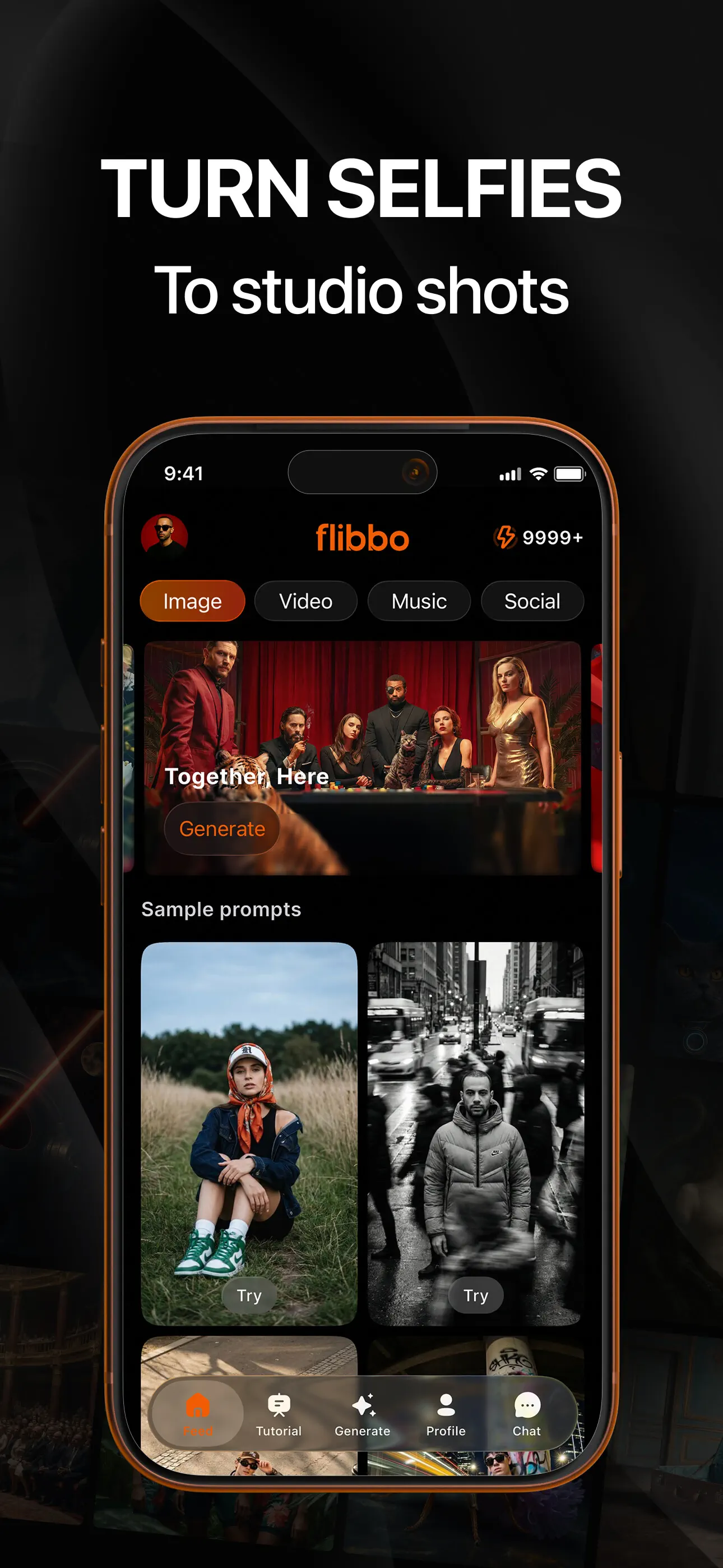 Flibbo - AI Video Image Music App Store screenshot 2