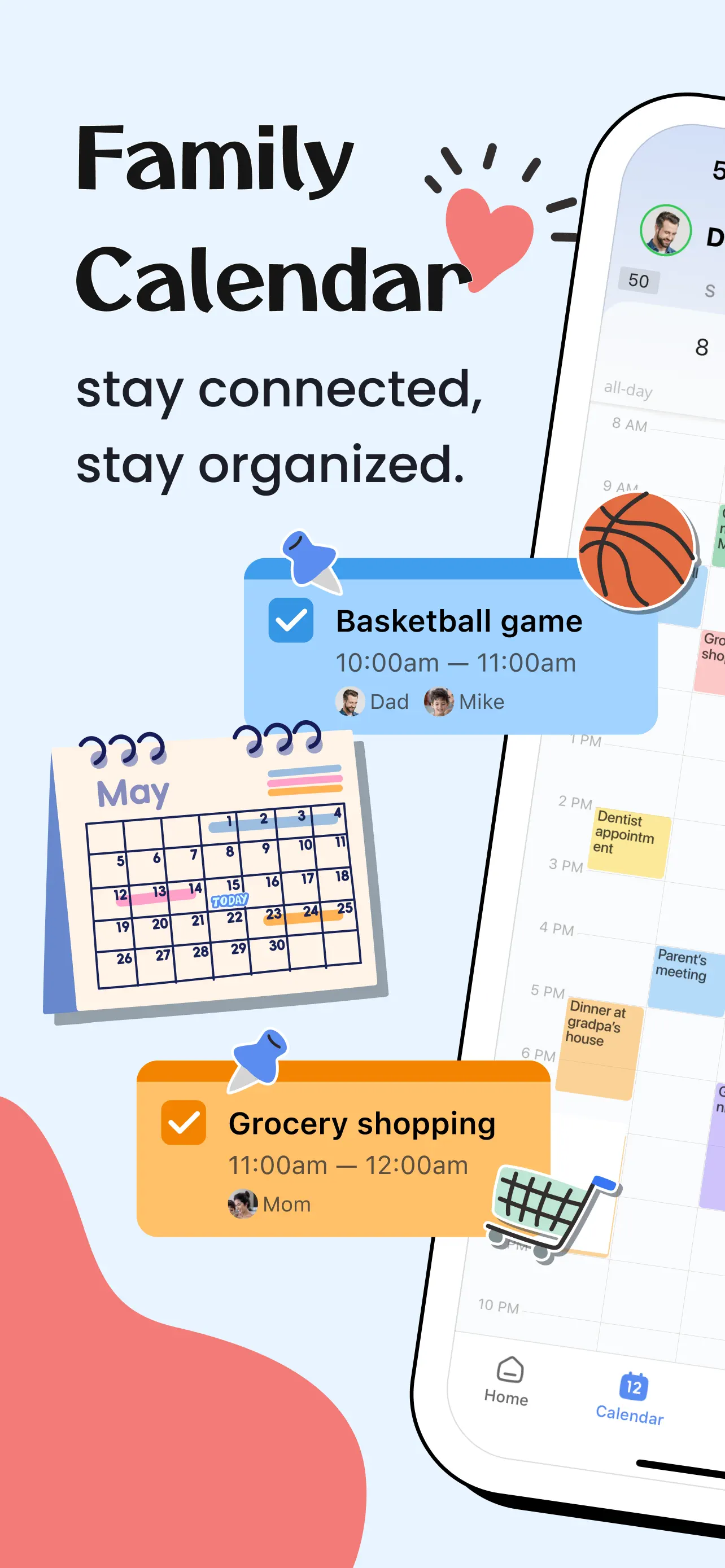 Shared Family Calendar: FamCal App Store screenshot 1