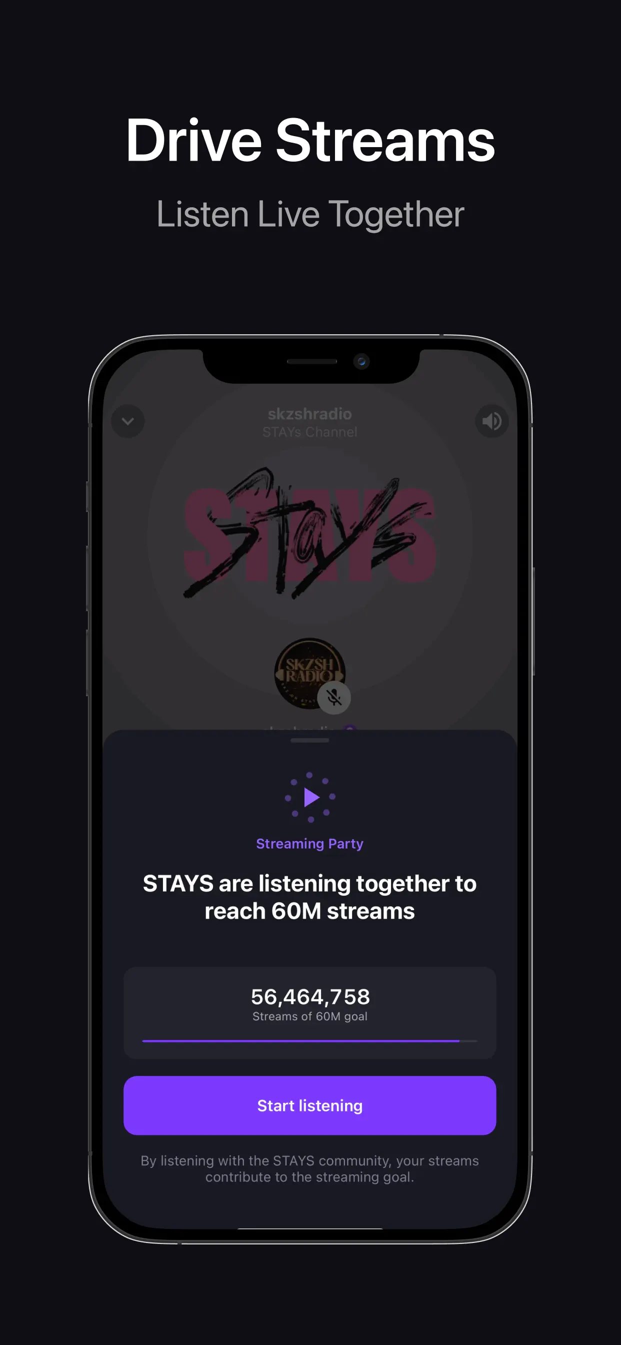 Stationhead App Store screenshot 2