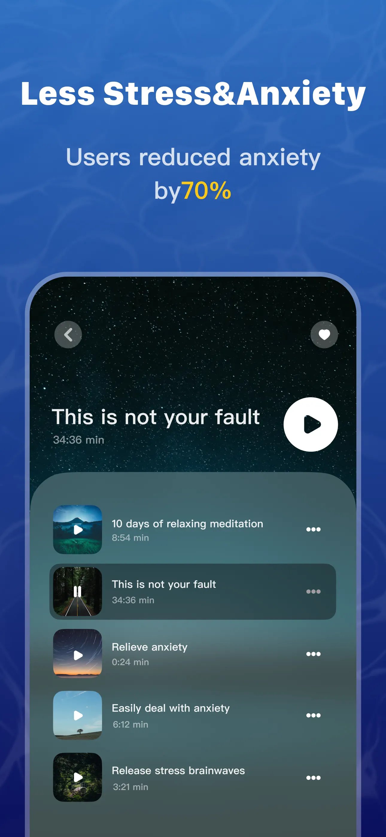 Brainpal: Heal & Meditation App Store screenshot 3