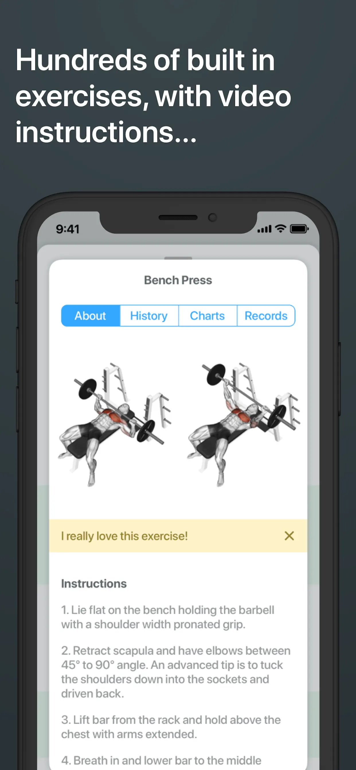 Strong Workout Tracker Gym Log App Store screenshot 2