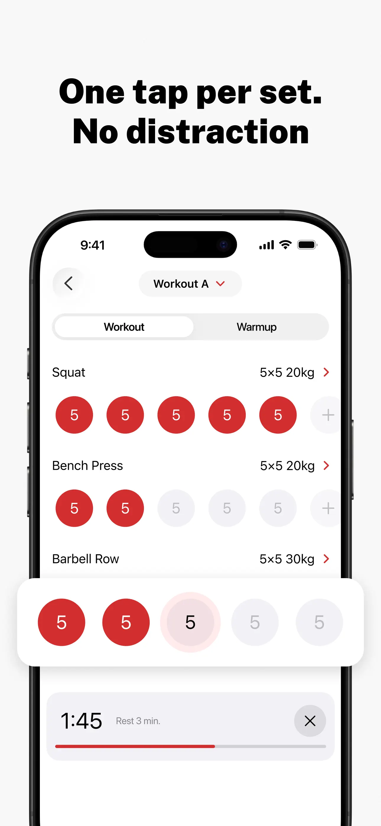 Stronglifts 5x5 Workout Plan App Store screenshot 4