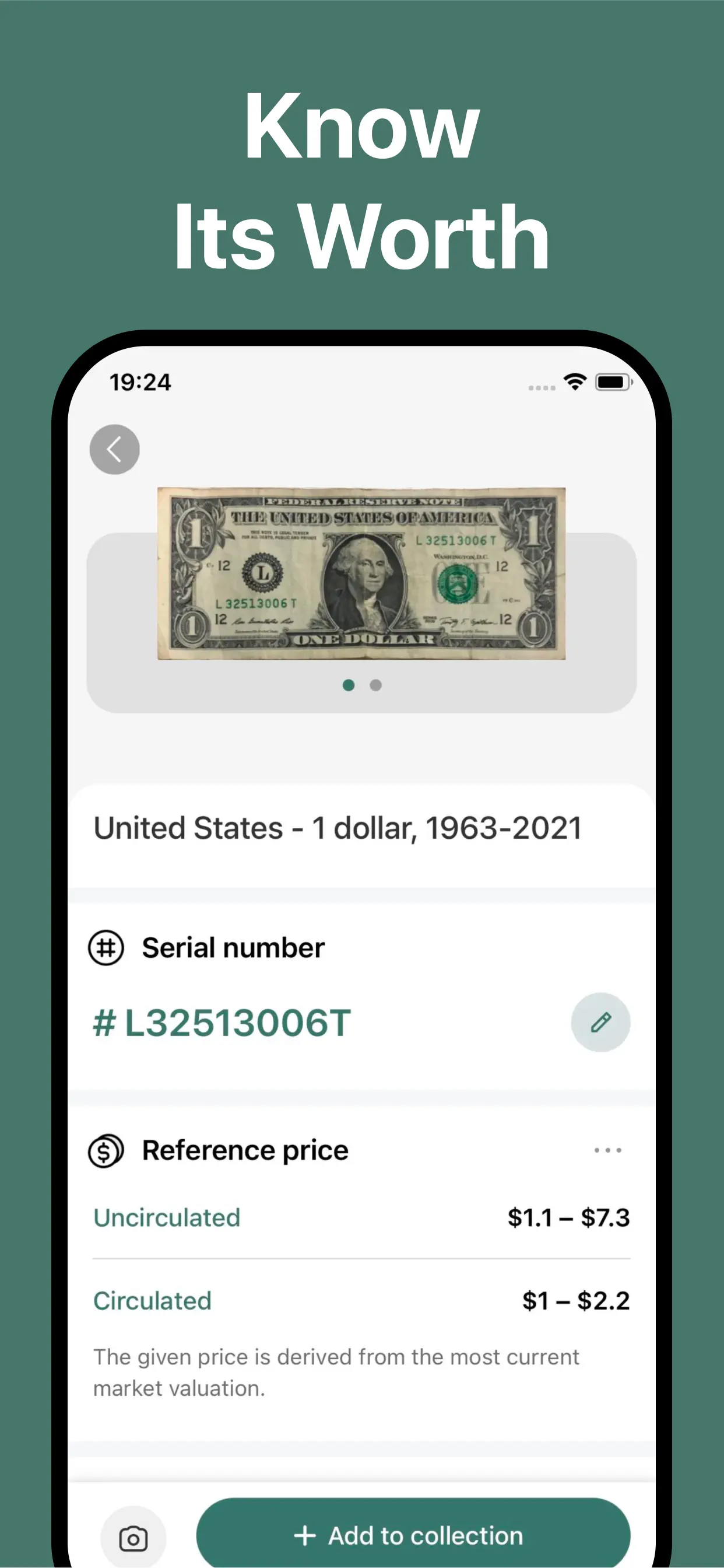 NoteSnap: Banknote Identifier App Store screenshot 3