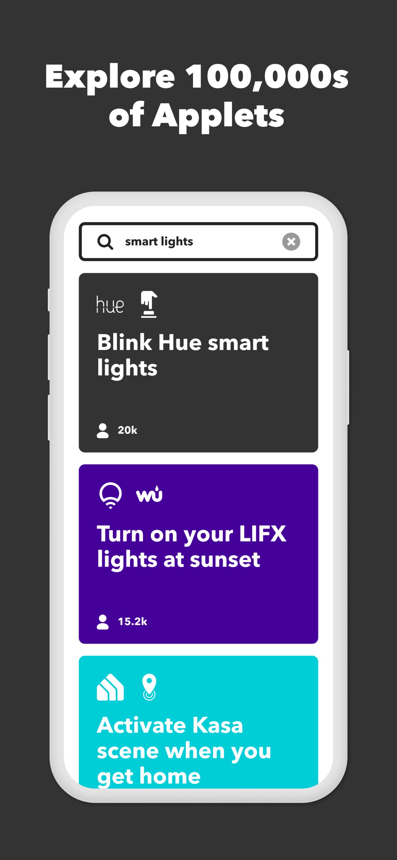 IFTTT - Automate work and home App Store screenshot 1