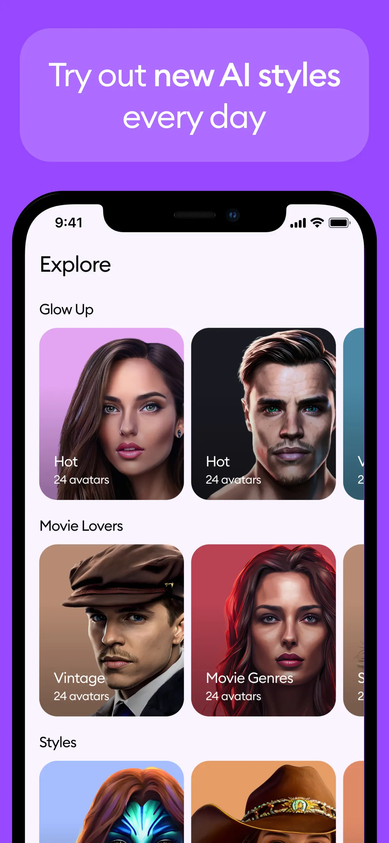 Dawn AI - Avatar generator App Store screenshot 3