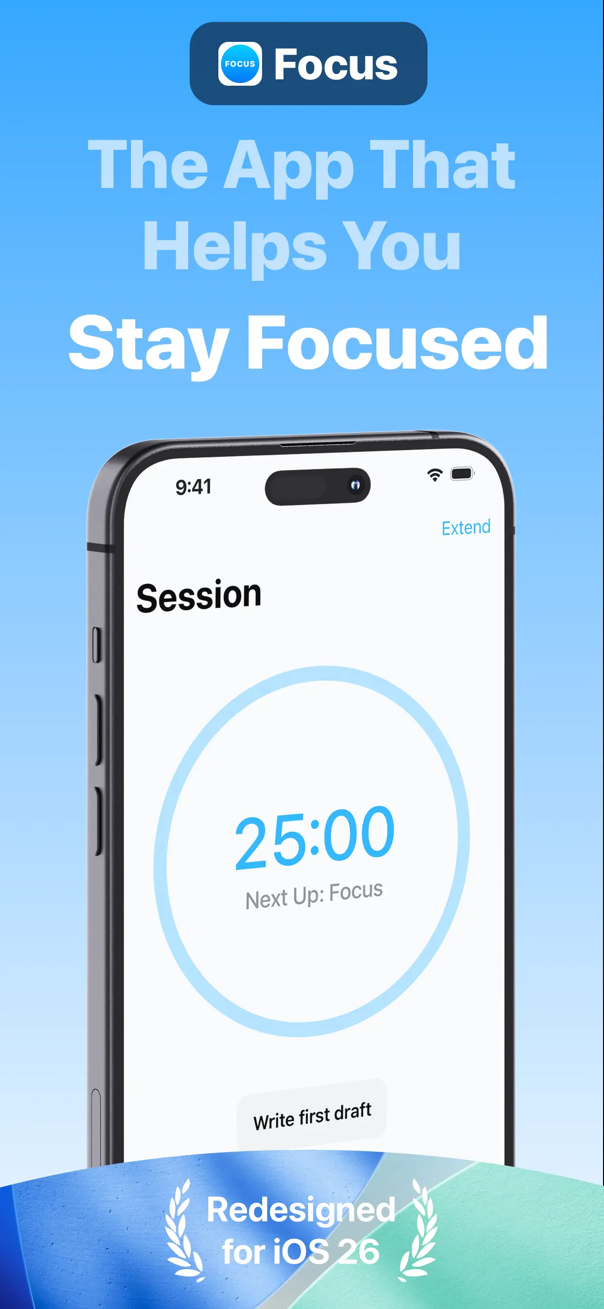Focus - Deep Work Timer App Store screenshot 1