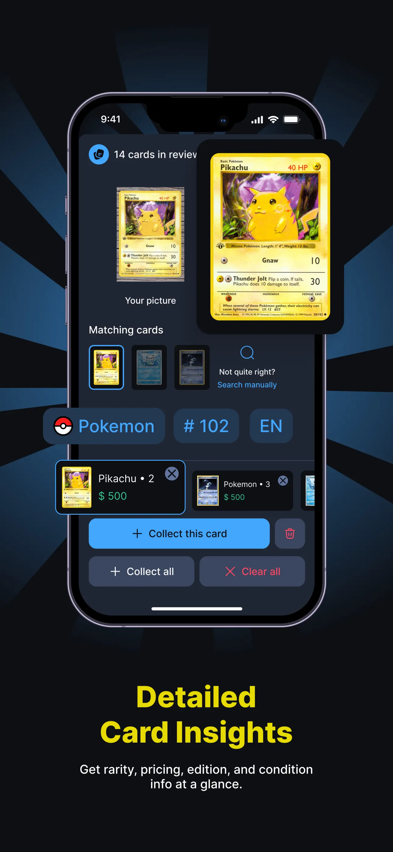 HoloDex - TCG Scan & Collect App Store screenshot 2