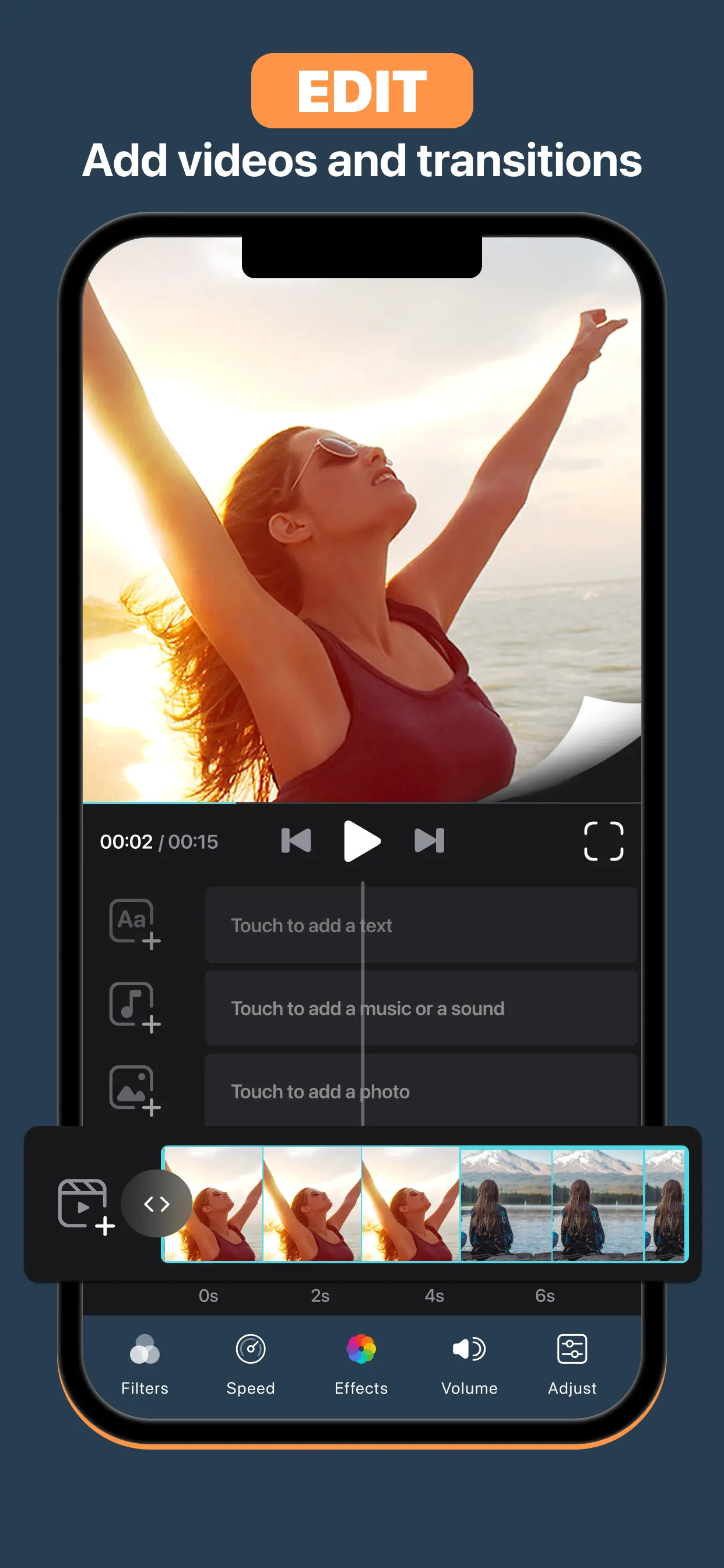 Video Editor · App Store screenshot 2