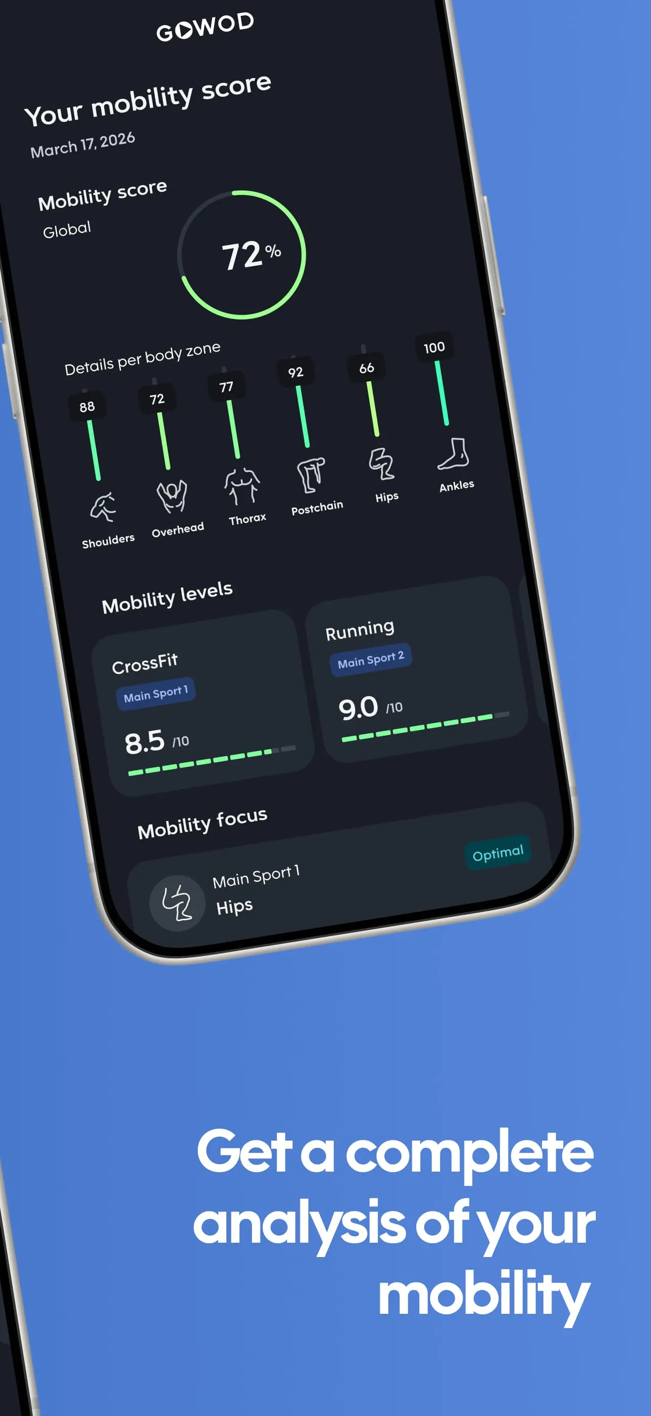GOWOD – Mobility & Stretching App Store screenshot 3