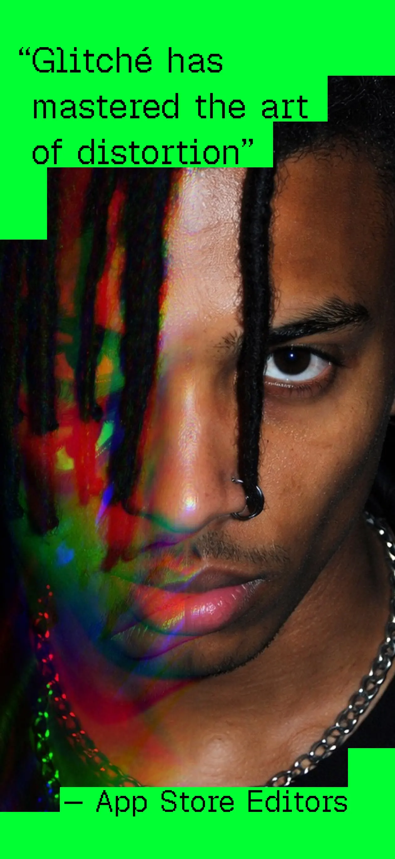 Glitché: Photo & Video Editor App Store screenshot 2