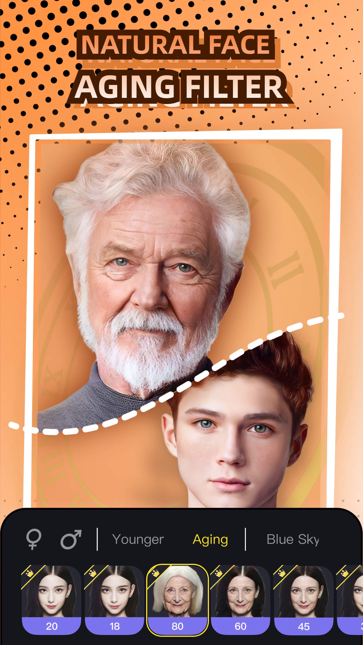 Clicam -Hairstyle, Aging App Store screenshot 3