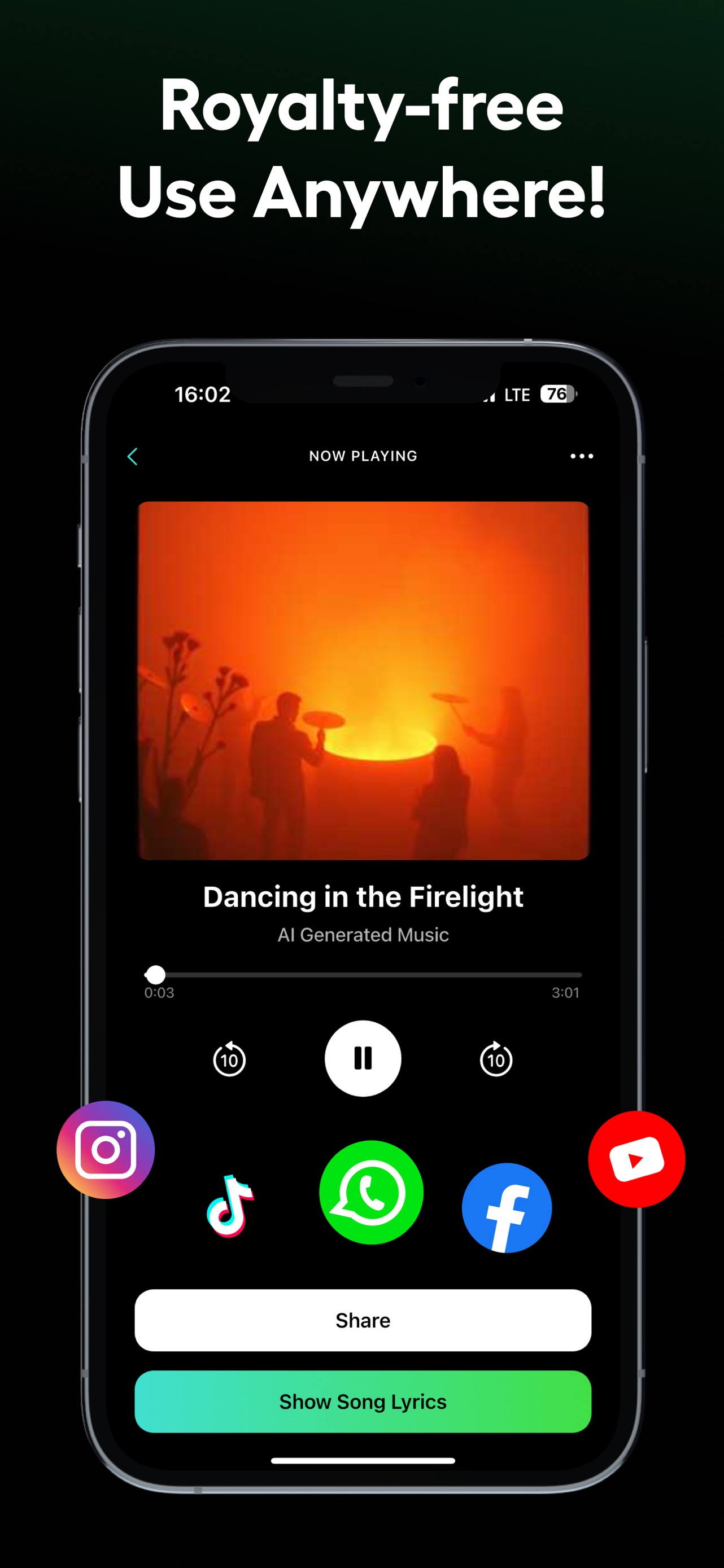 Sona: AI Music & Cover Maker App Store screenshot 2