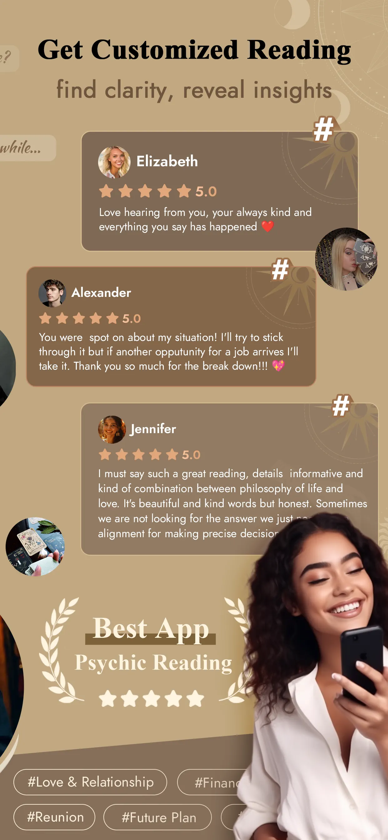 Pocket Insight Psychic Reading App Store screenshot 1