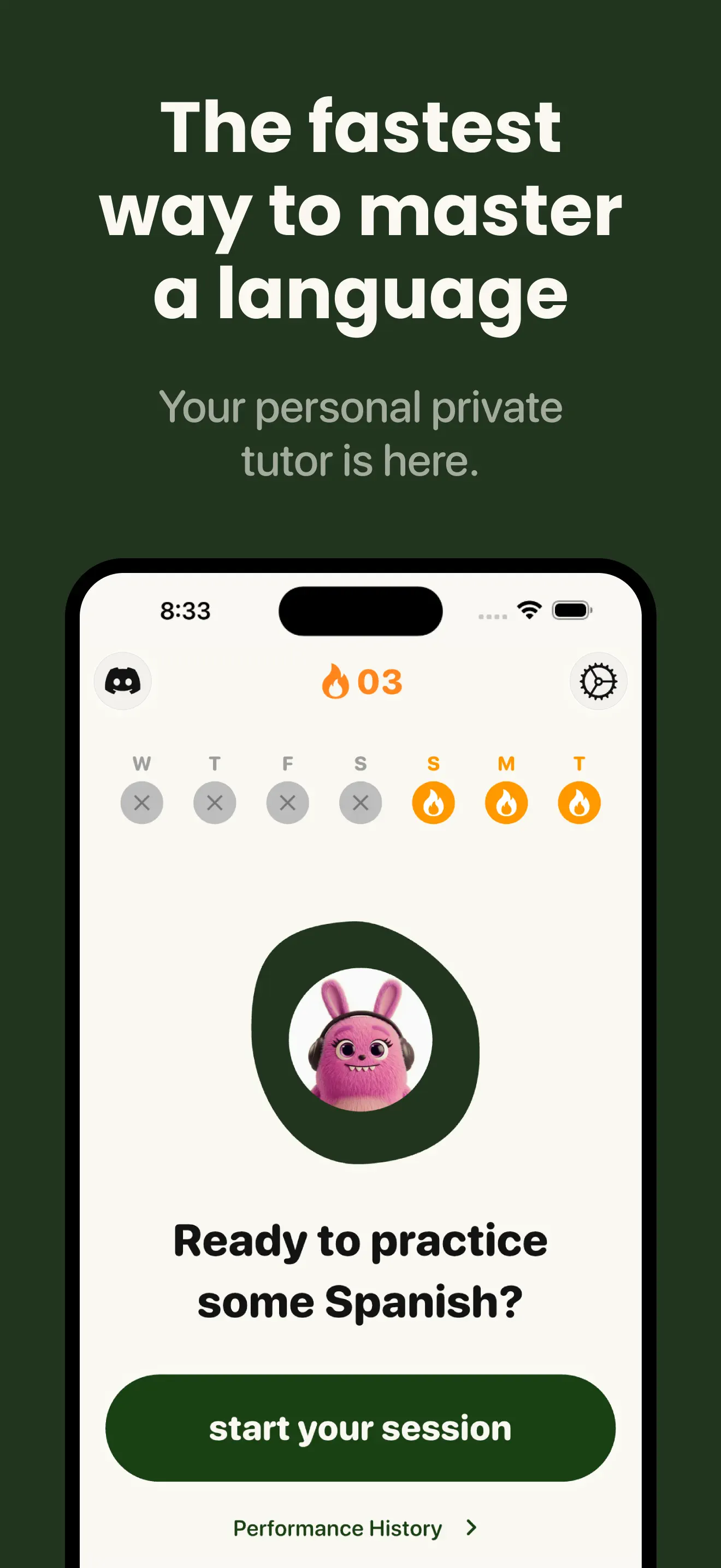 LingoTok - AI Language Tutor App Store screenshot 1