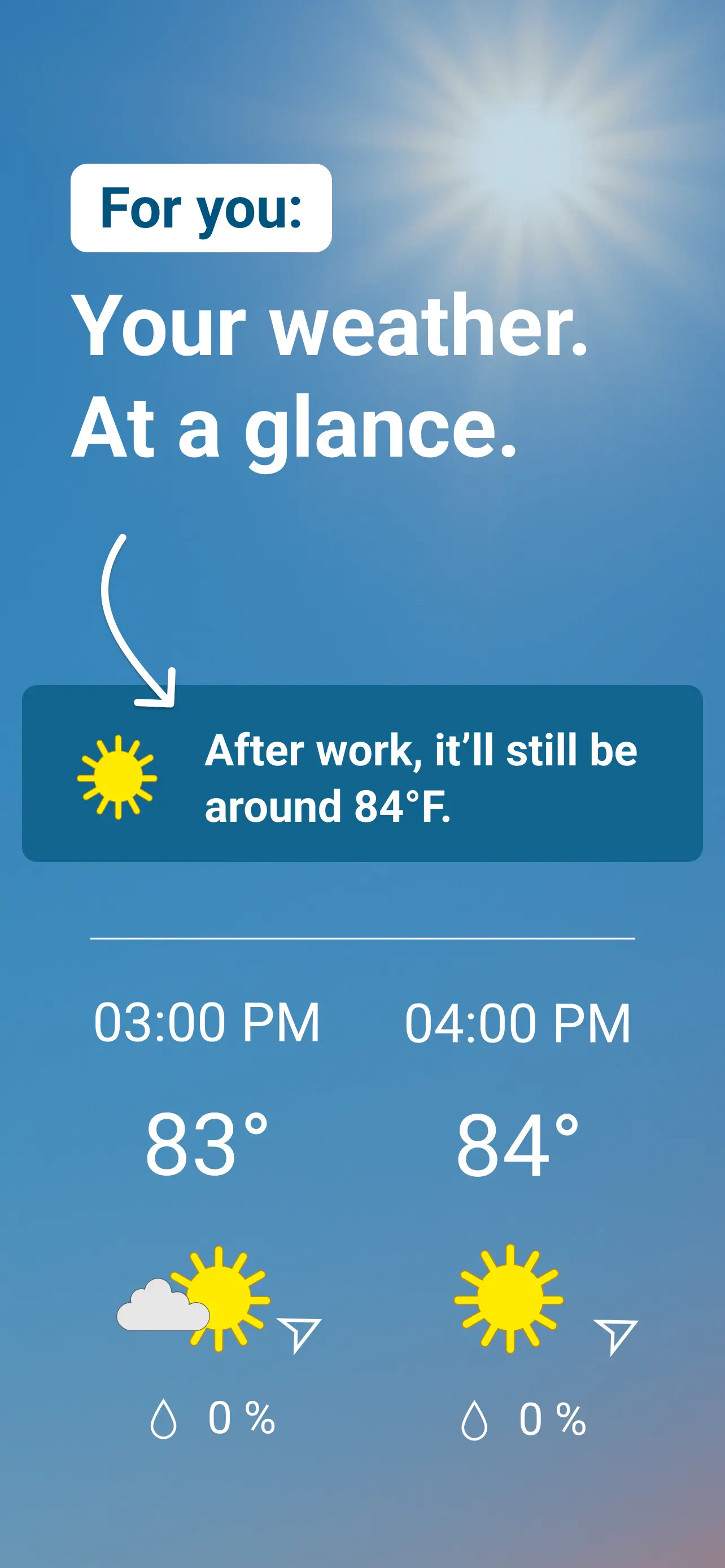 Weather & Radar App Store screenshot 1