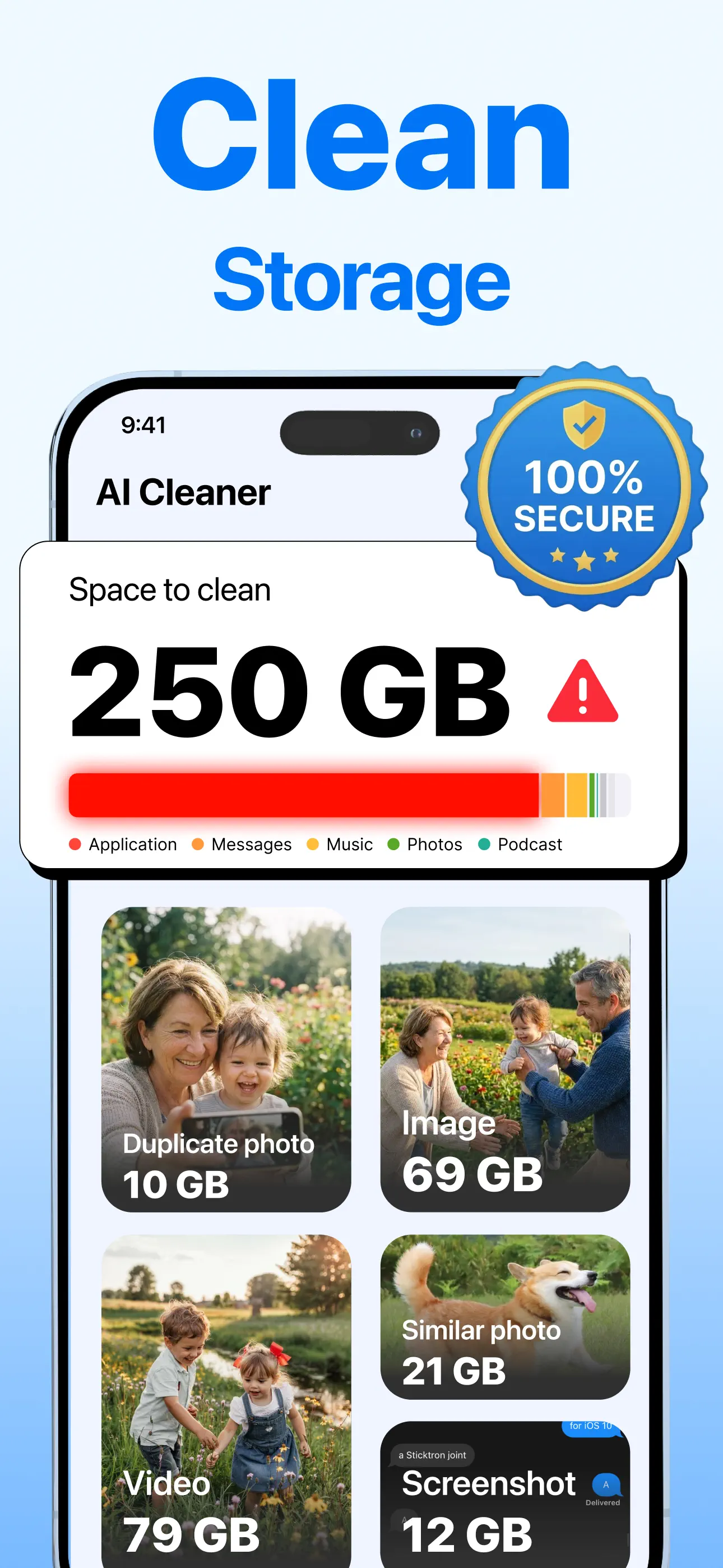 AI Cleaner: Clean Up Storage+ App Store screenshot 2