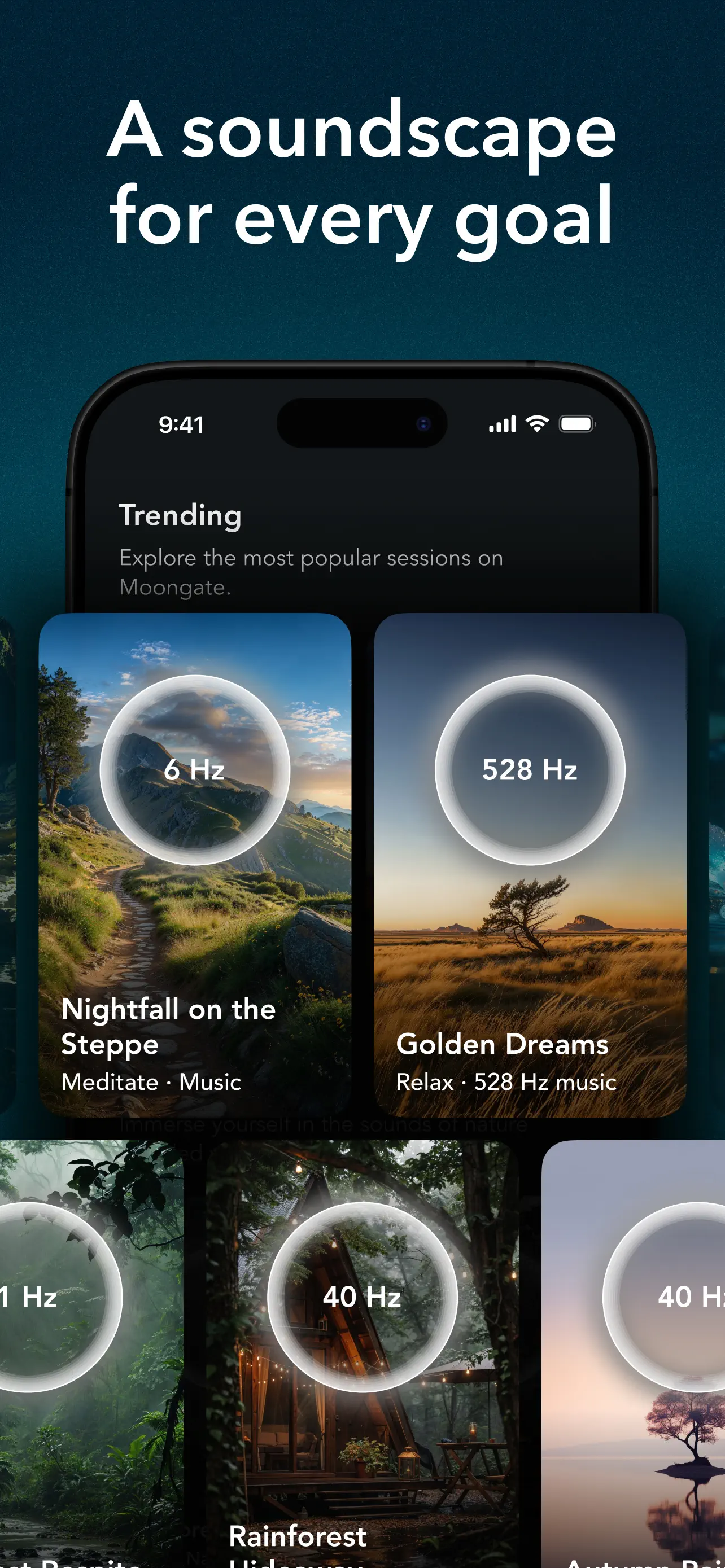 Moongate: Binaural Beats App Store screenshot 4