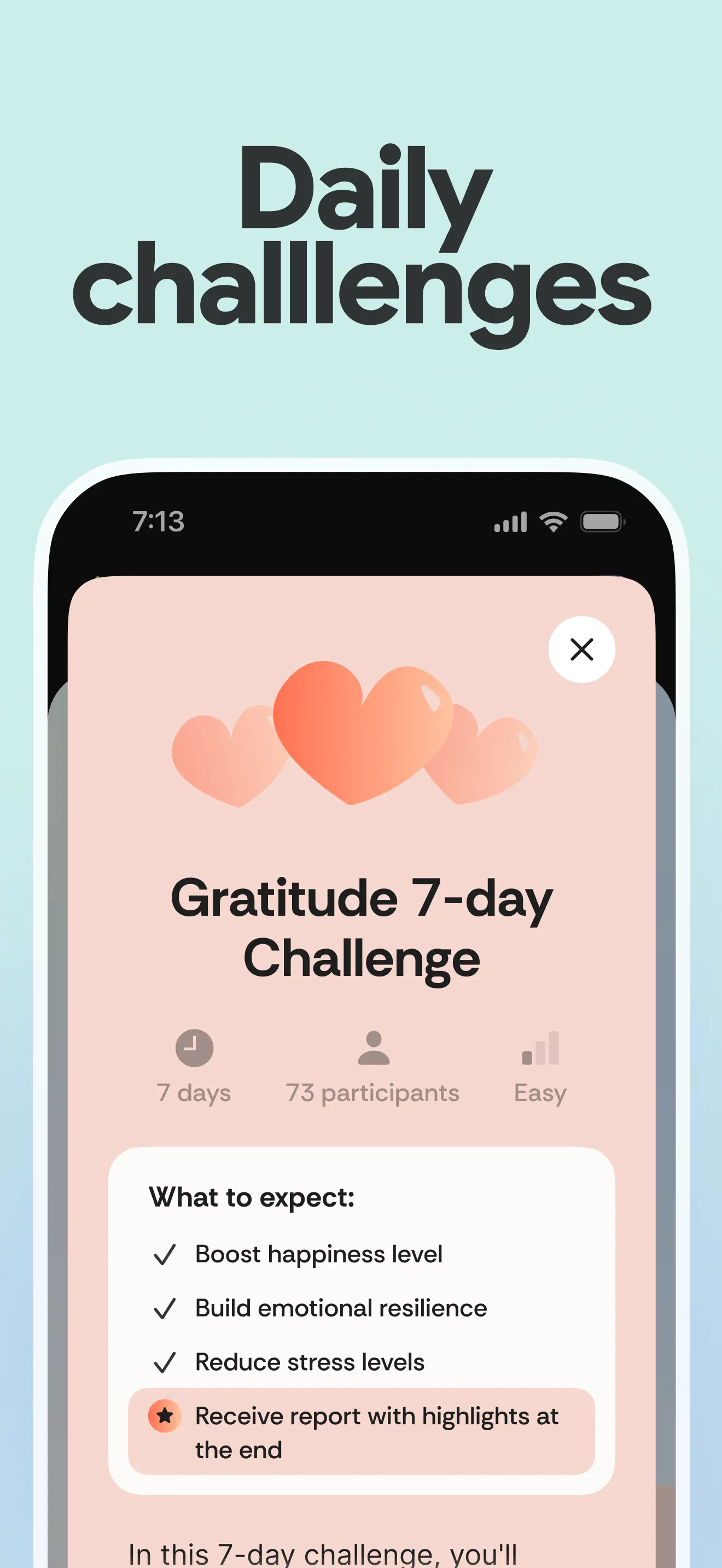 Lightly: Wellbeing Coaching App Store screenshot 3