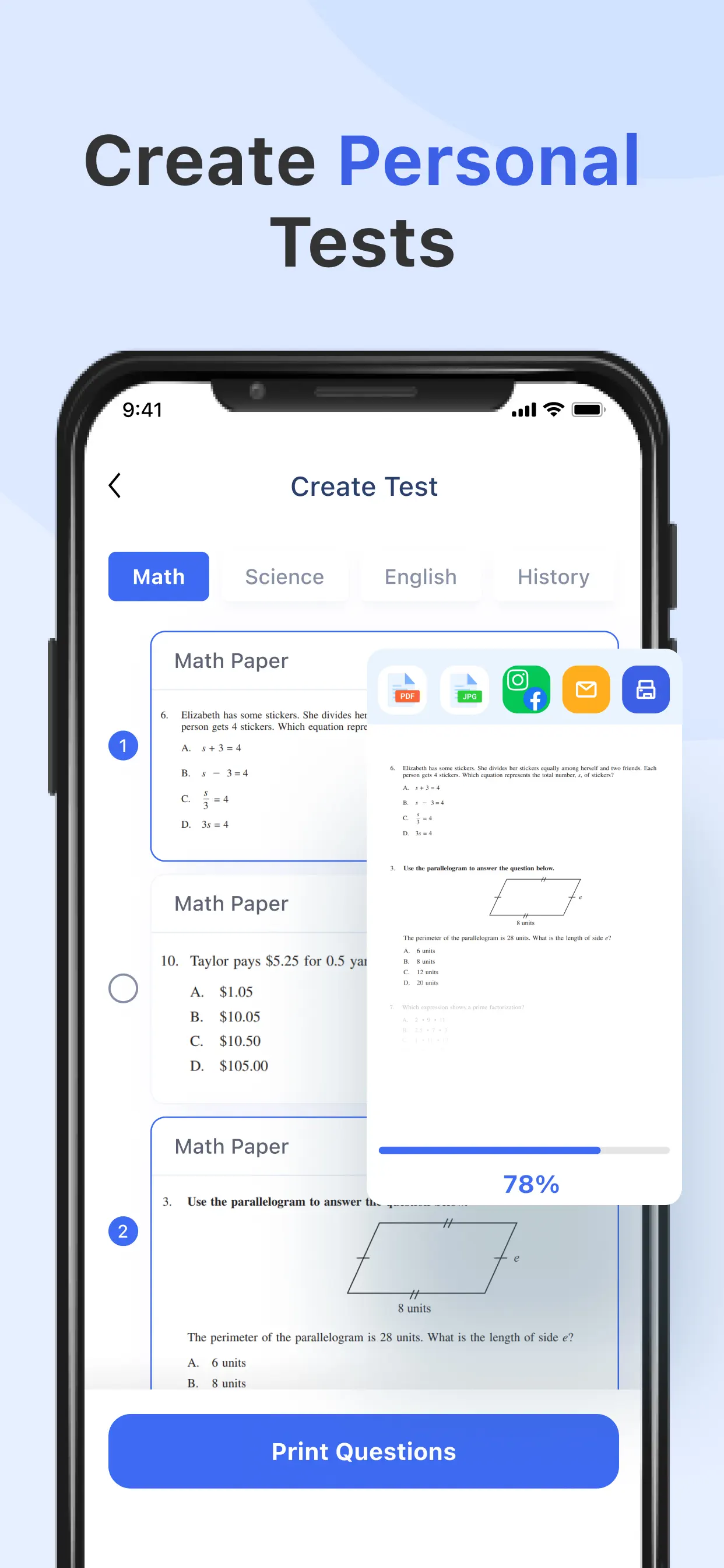 GradeUp: Homework Scanner App Store screenshot 4