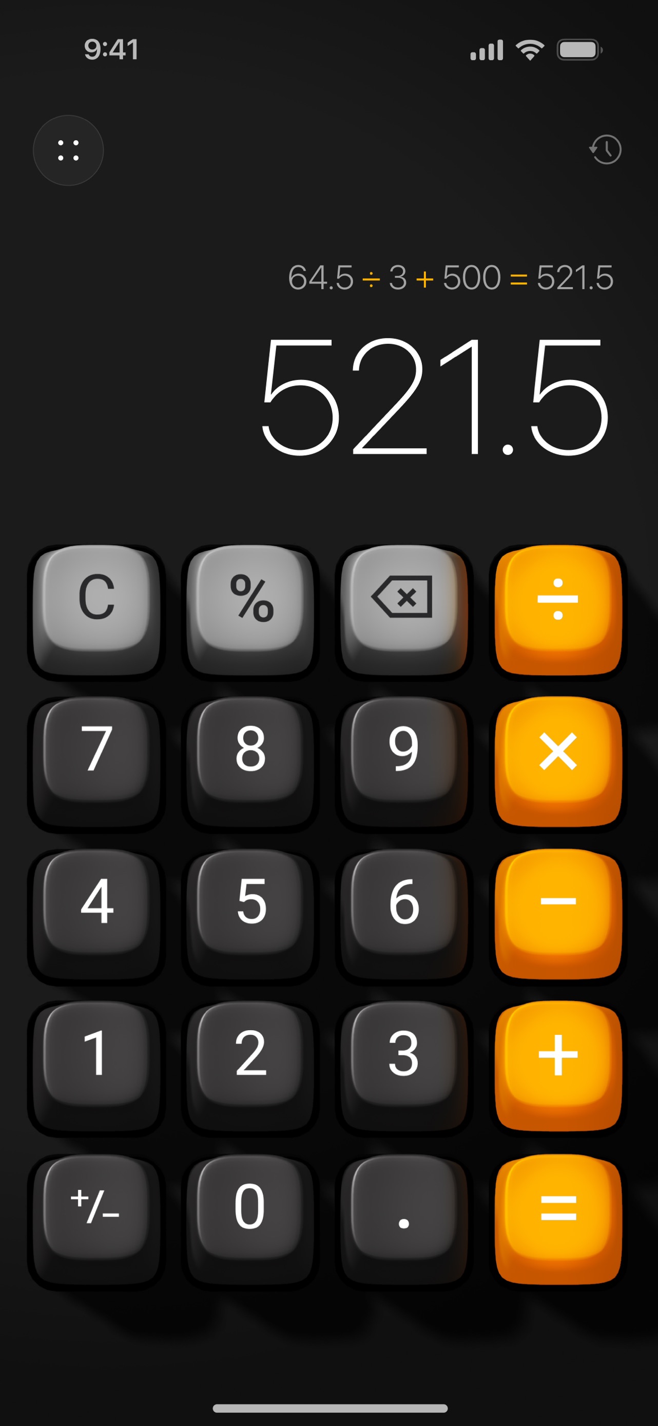 Basic Calculator with History App Store screenshot 4
