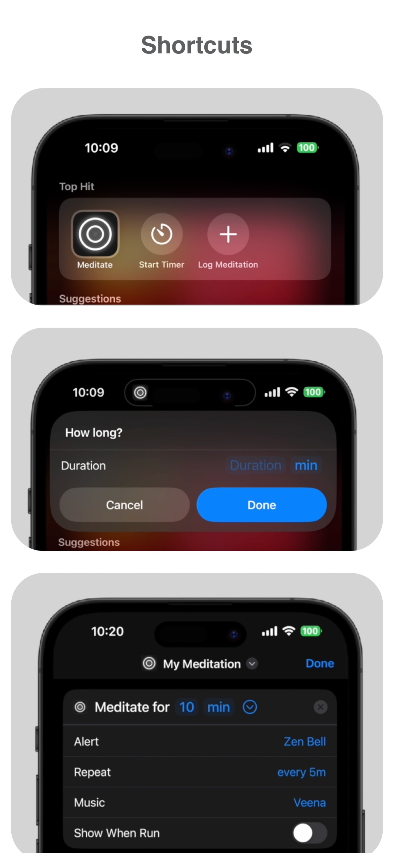 Meditate - Mindfulness app App Store screenshot 2