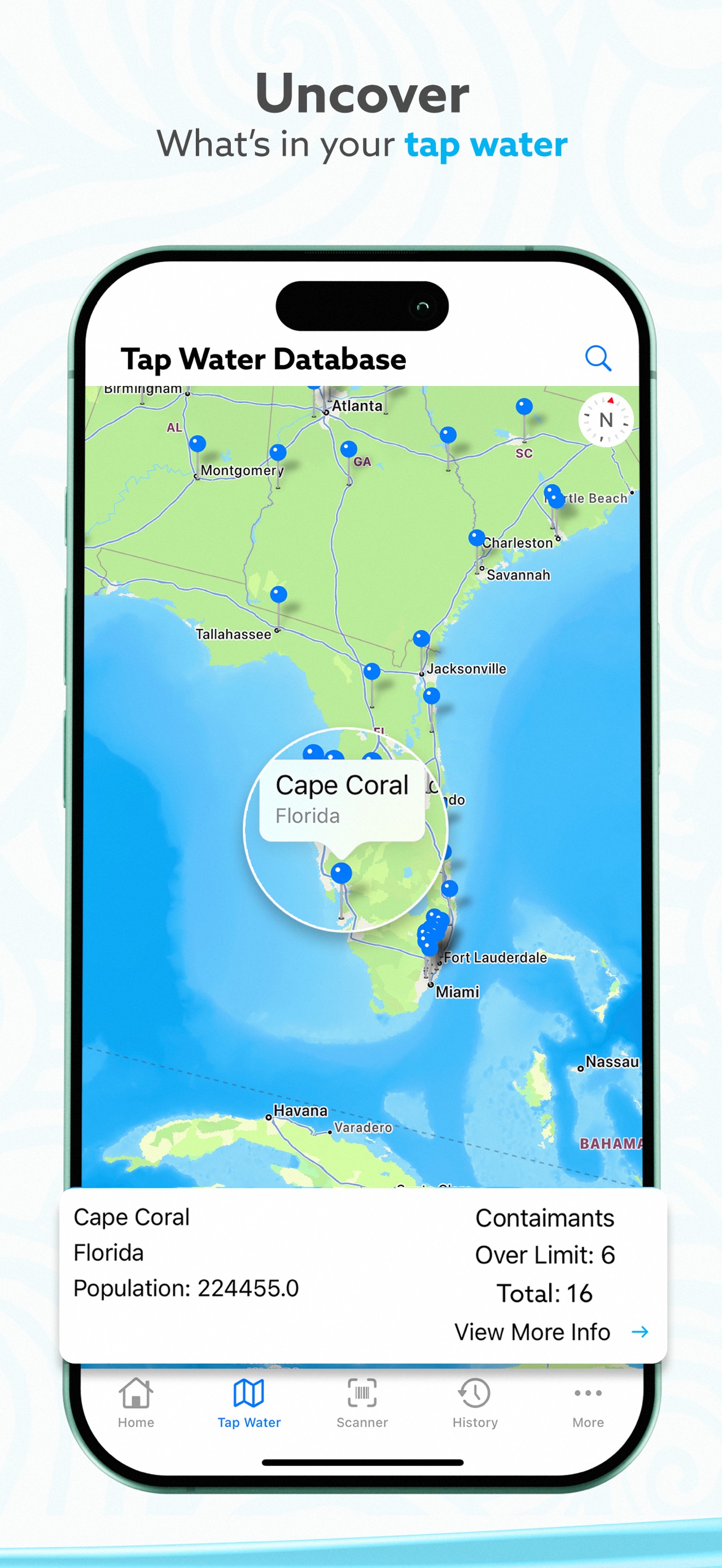 H20Score - Water Rankings App Store screenshot 2